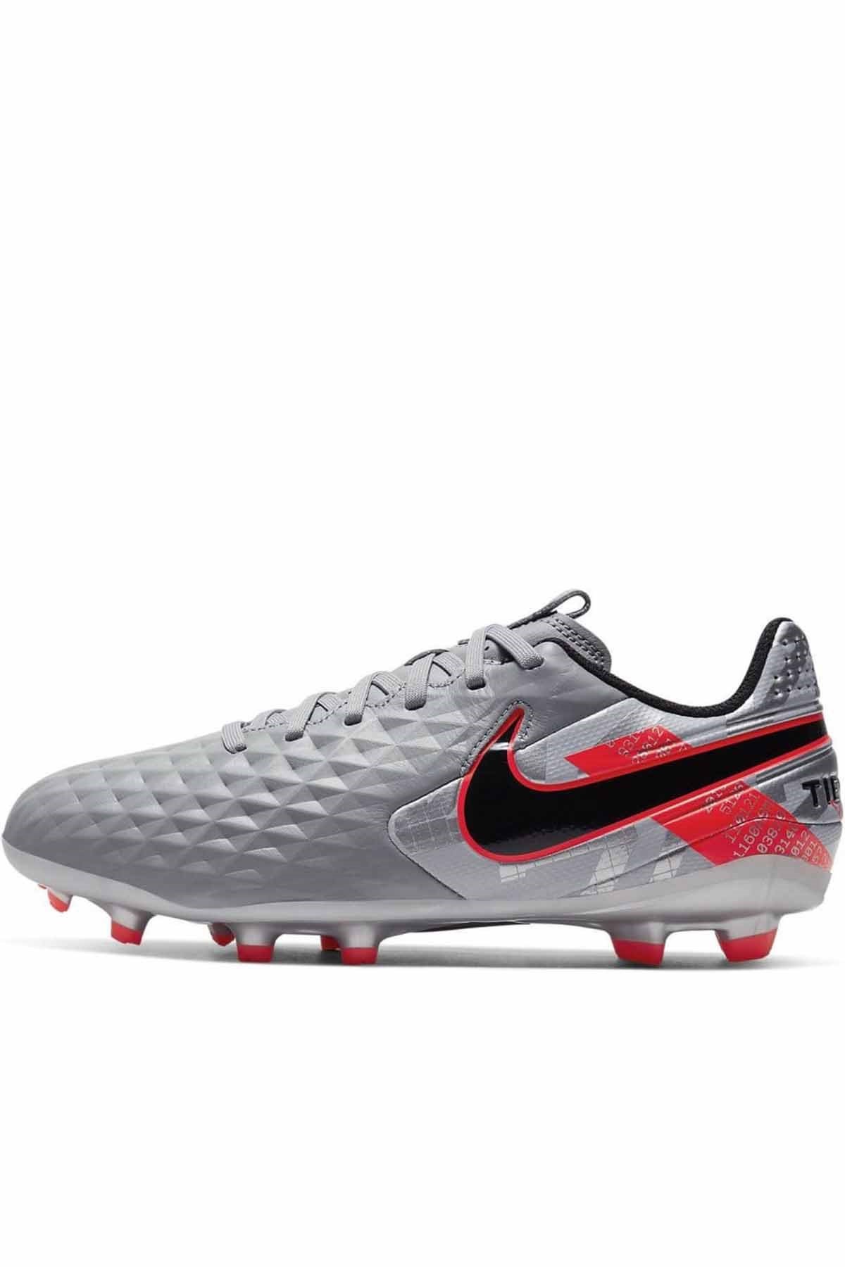 NIKEKramponNike Legend 8 Academy Çocuk Krampon Ayakkabı AT5732 906-Gri