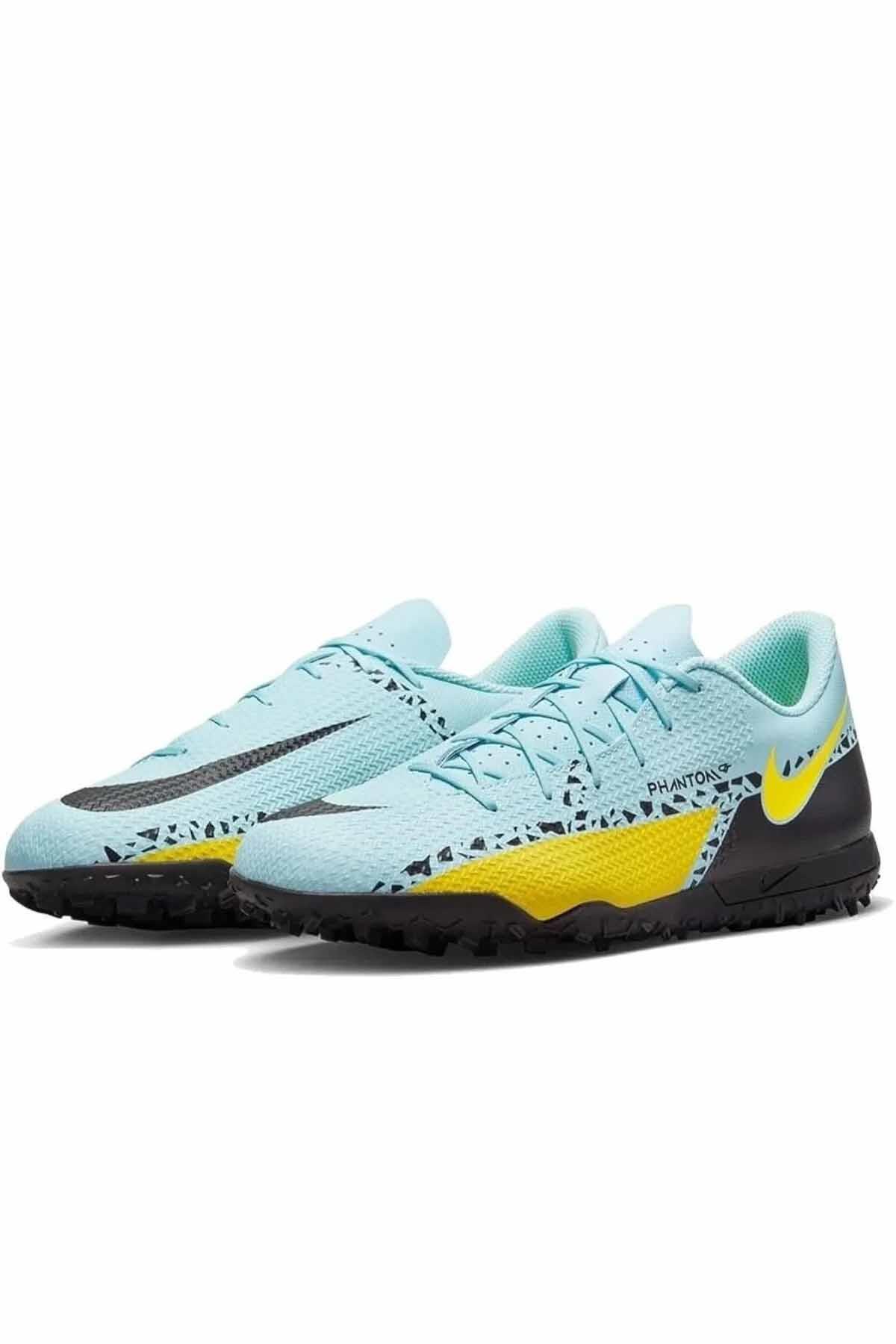 NIKEKramponNike  PHANTOM GT2 CLUB TF Erkek Krampon Ayakkabı DC0821-407-MAVI