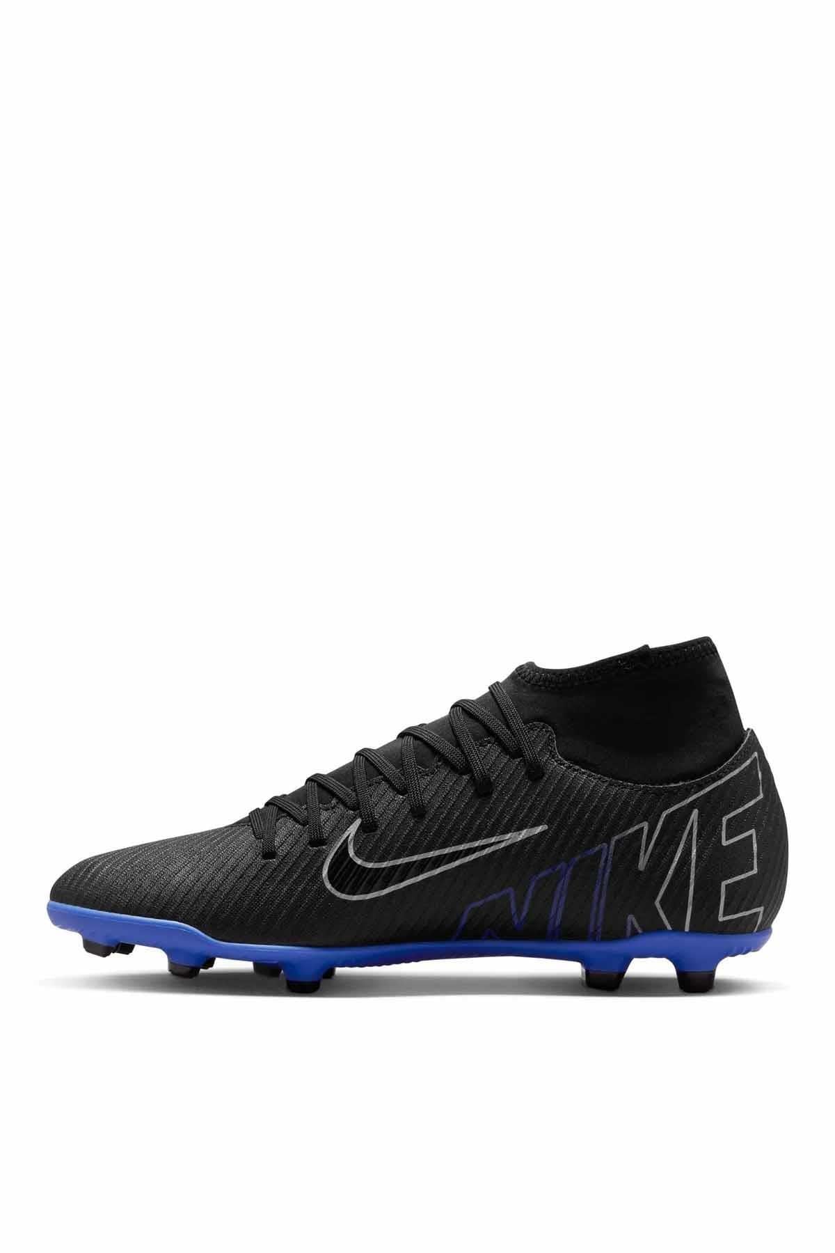 NIKEKramponNike Superfly 9 Club Erkek Krampon Ayakkabı DJ5961-040-SIYAH-MAVI