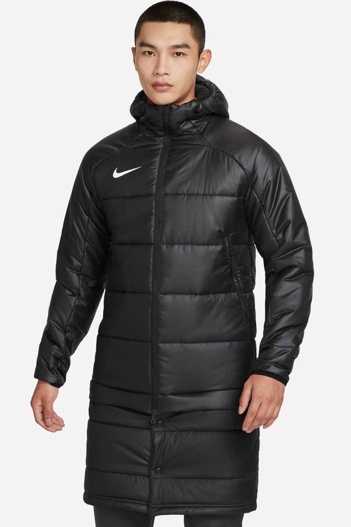 NIKEMontNike Erkek Mont Parka Erkek Mont DJ6306-010-SIYAH