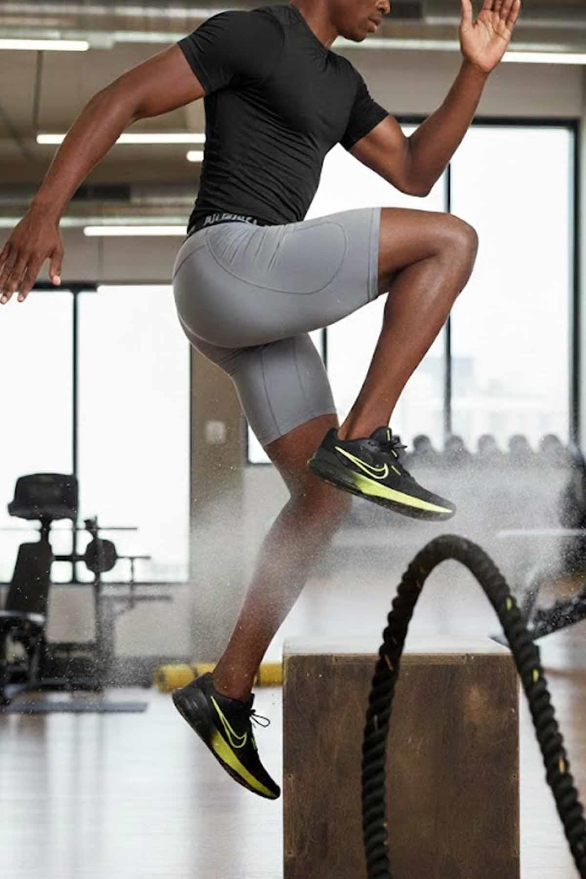 NIKEPro AltNİke M NP DF LONG SHORT Erkek Pro Alt FB7963-084-GRI