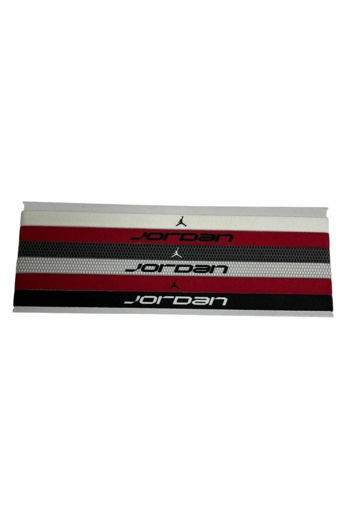NIKESaç BandıJordan Elastic Sport Headbands 6 Pk Printed Unisex Saç Bandı J.101.1996.117.OS-White