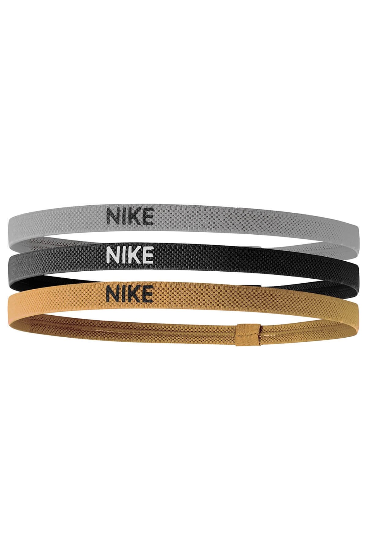 NIKESaç BandıNike Elastic Headbands 3 Pk  N.JN.04.971.OS-GriSyhGld