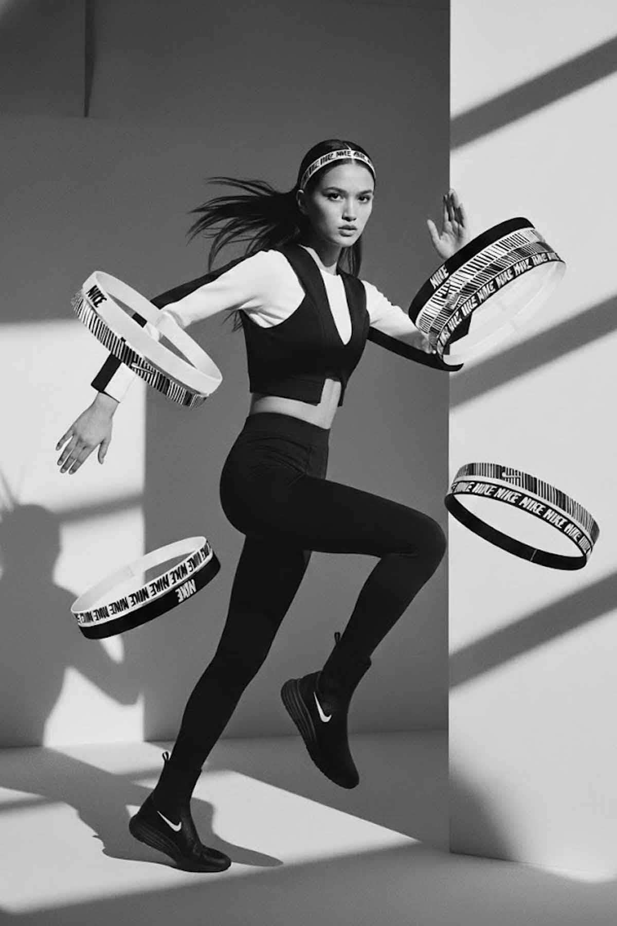 NIKESaç BandıNike Flex Classic Headbands 6Pk Printed Unisex Saç Bandı N.101.1930.189.OS-White