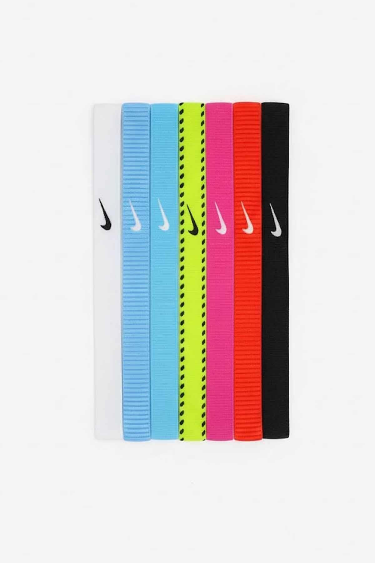 NIKESaç BandıNike Flex Classic Headbands 6Pk Unisex Saç Bandı N.101.1927.702.OS-Volt