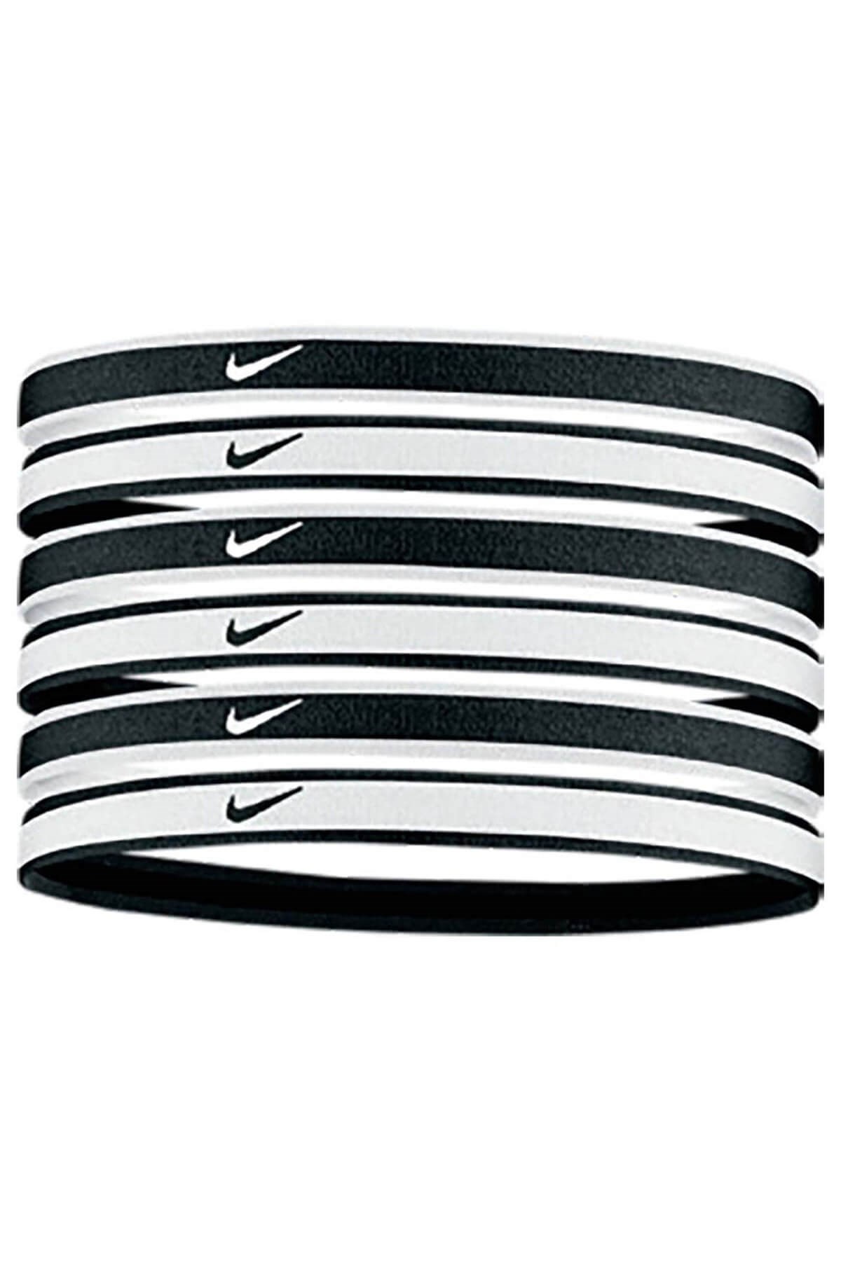 NIKESaç BandıNike Swoosh Sport Headbands 6 Pk  N.100.2021.176.OS-Beyaz