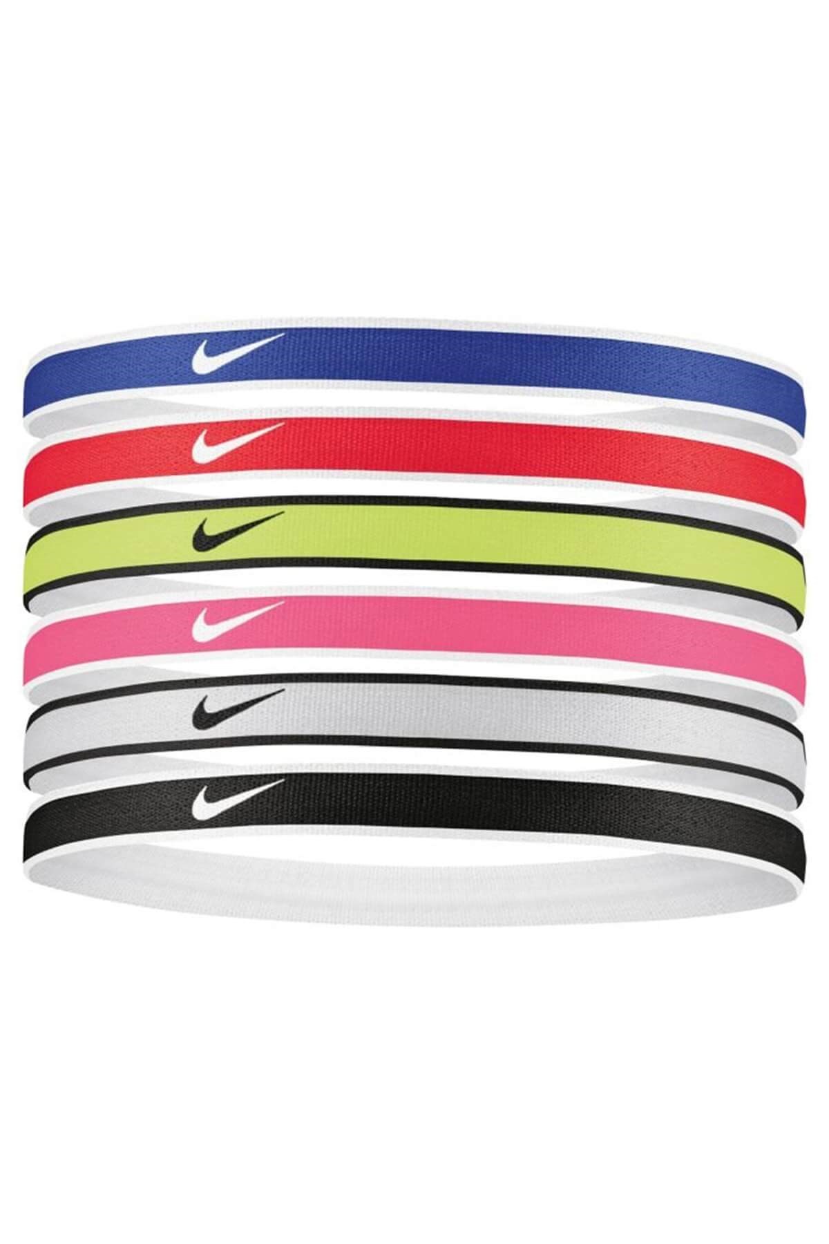NIKESaç BandıNike Swoosh Sport Headbands 6 Pk  N.100.2021.655.OS-Kırmızı