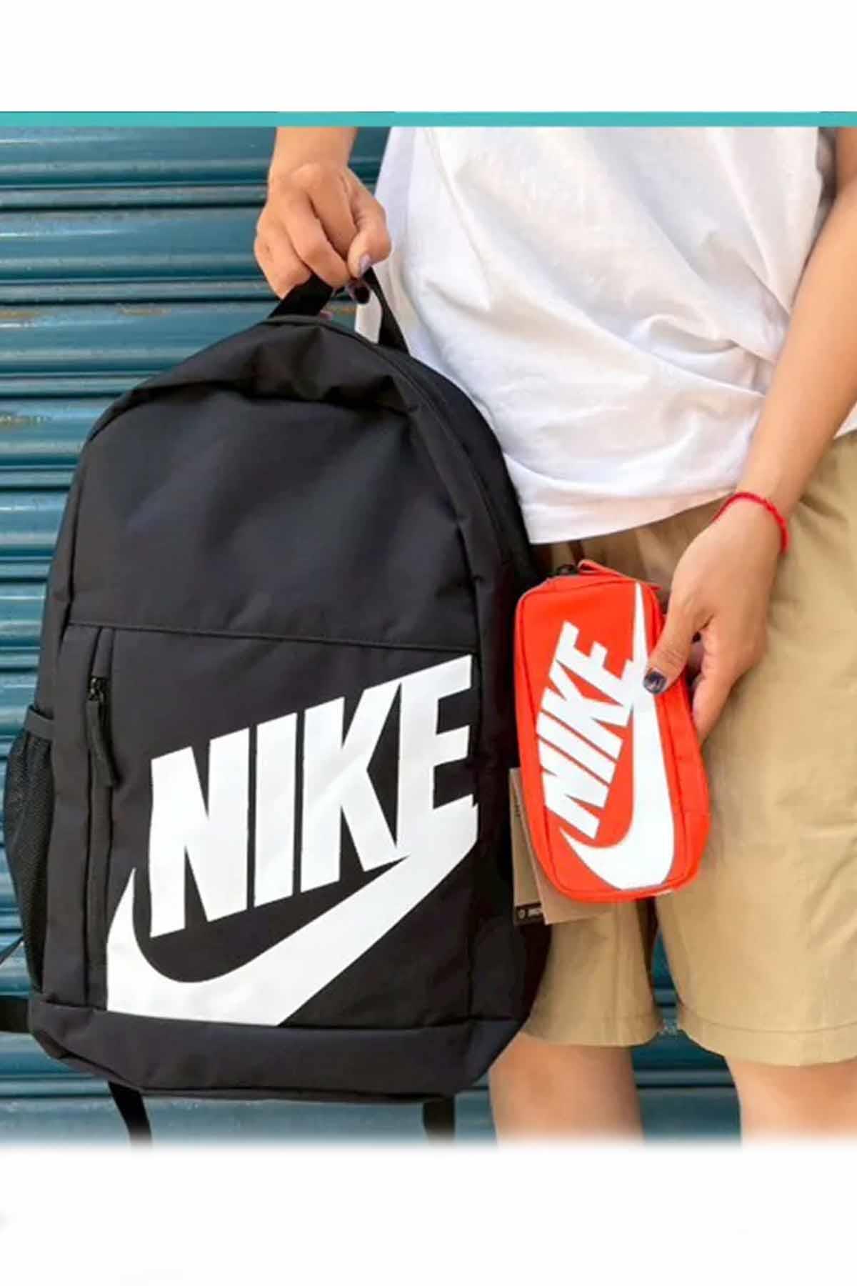 NIKESırt ÇantasıNike Y ELMNTL BKPK SHOEBOX En: 46 cm, Boy: 30 cm, Derinlik: 13 cm Unisex Sırt Çantası HJ4186-010-SIYAH