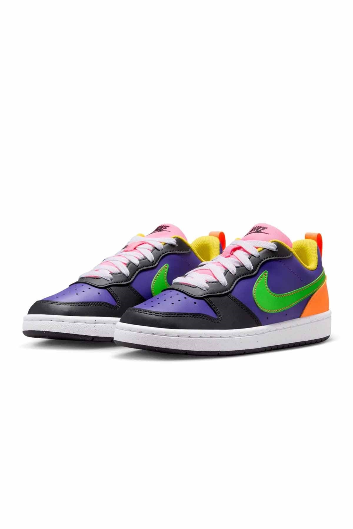 NIKESneakerNike Court Borough LOW Kadın Sneaker DV5456-502Çok Renkli