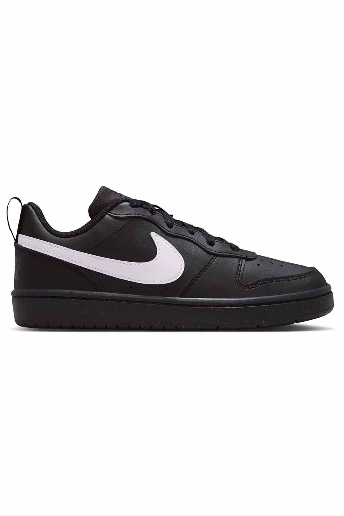 NIKESneakerNike Court Borough LOW Kadın Sneaker DV5456-013Siyah-Byz