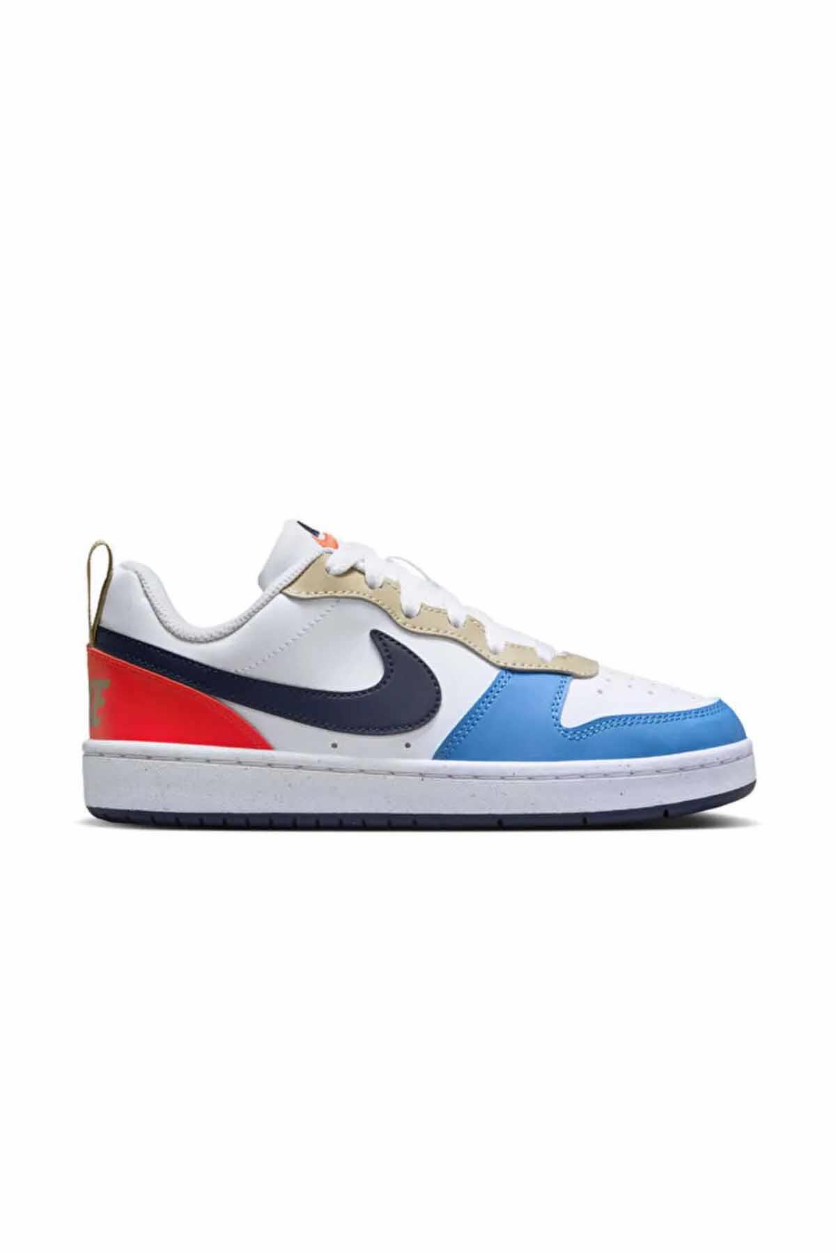 NIKESneakerNike Court Borough LOW Kadın Sneaker Ayakkabı DV5456-124-Çok Renkli