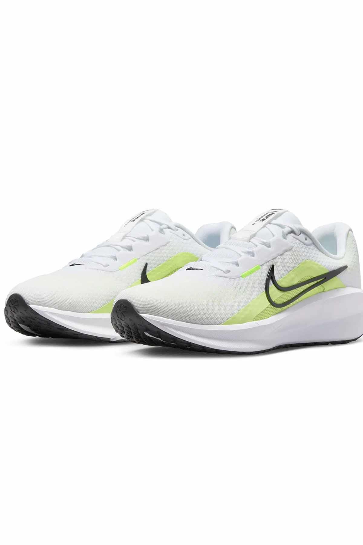 NIKESneakerNike Downshifter 13 Erkek Sneaker Ayakkabı FD6454-105-BEYAZ