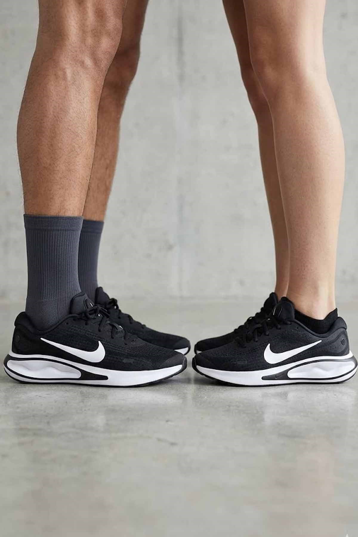 NIKESneakerNIKE JOURNEY RUN FN0228 Unisex Sneaker Ayakkabı FJ7765-001-Siyah-Byz