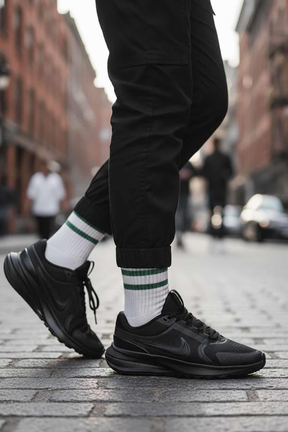 NIKESneakerNike Star Runner 5 (GS) Kadın Sneaker Ayakkabı HF7004-001-Siyah