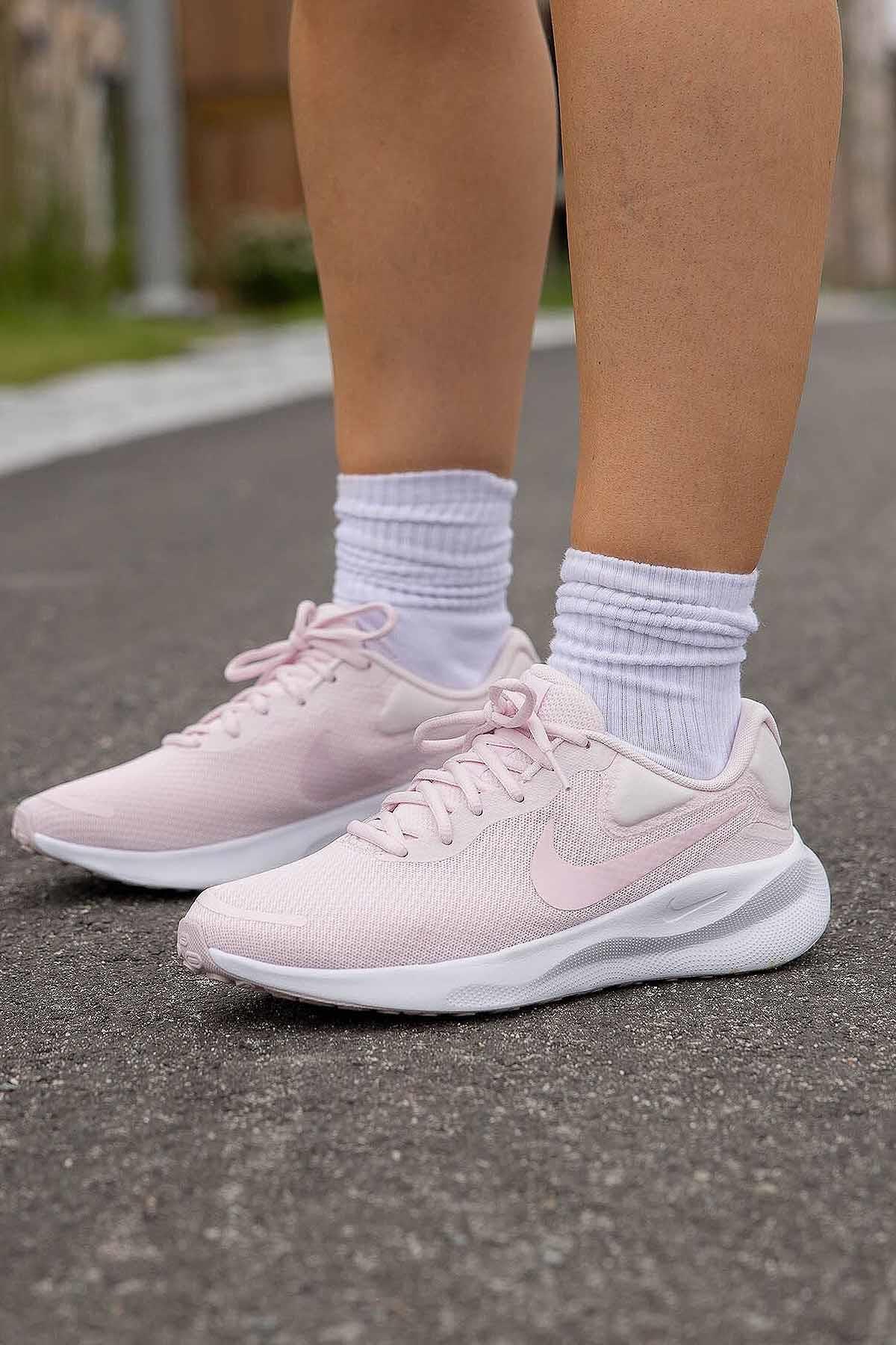 NIKESneakerNike W Revolution 7 Kadın Sneaker Ayakkabı FB2208-600-PEMBE