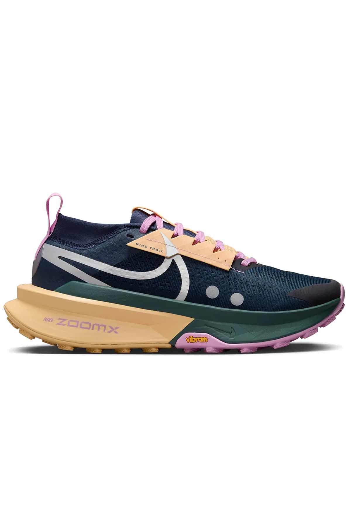 NIKESneakerNike W Zoomx Zegama Trail 2 Kadın Sneaker Ayakkabı FD5191-401-Çok Renkli