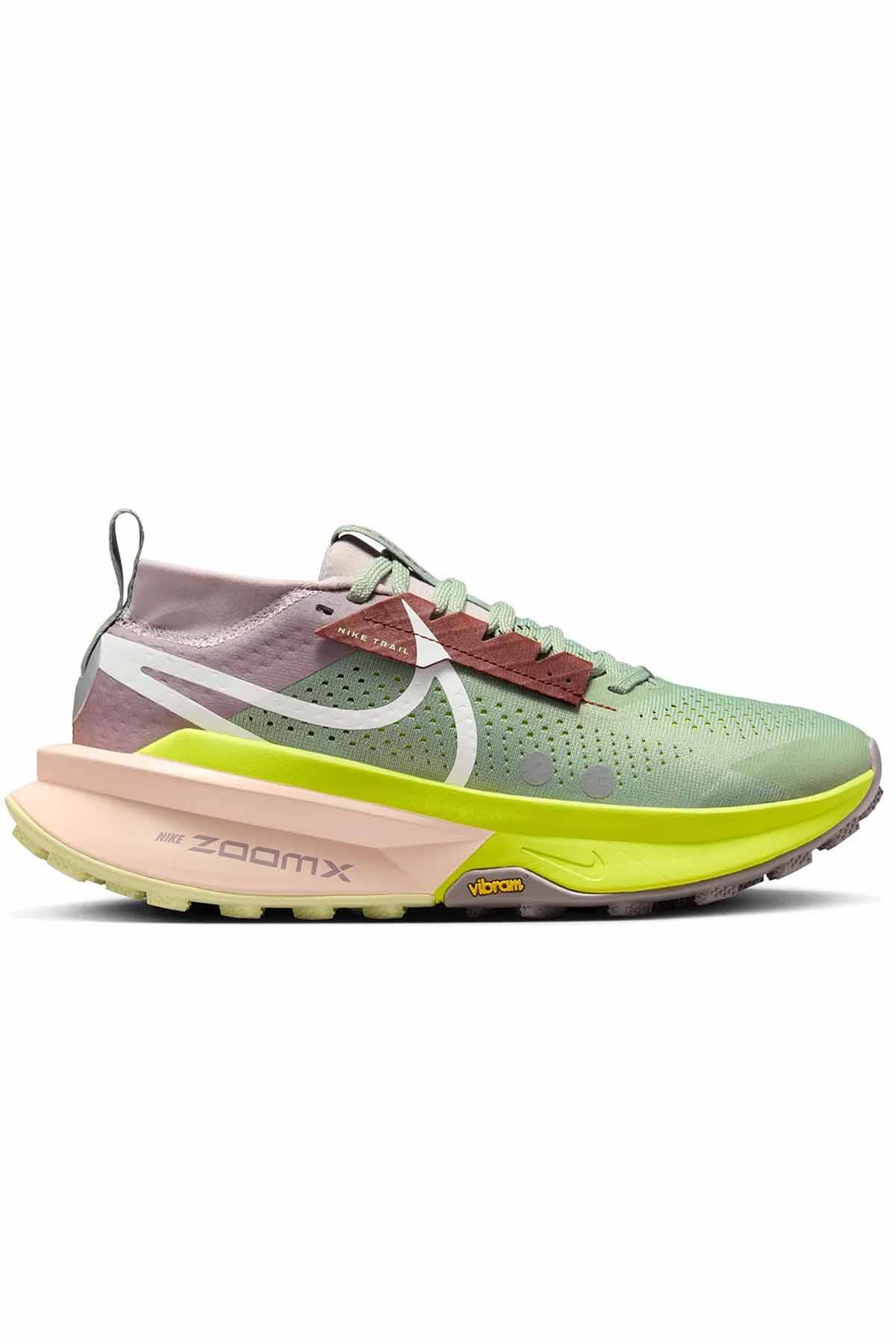 NIKESneakerNike W Zoomx Zegama Trail 2 Kadın Sneaker Ayakkabı FD5191-300-YEŞİL