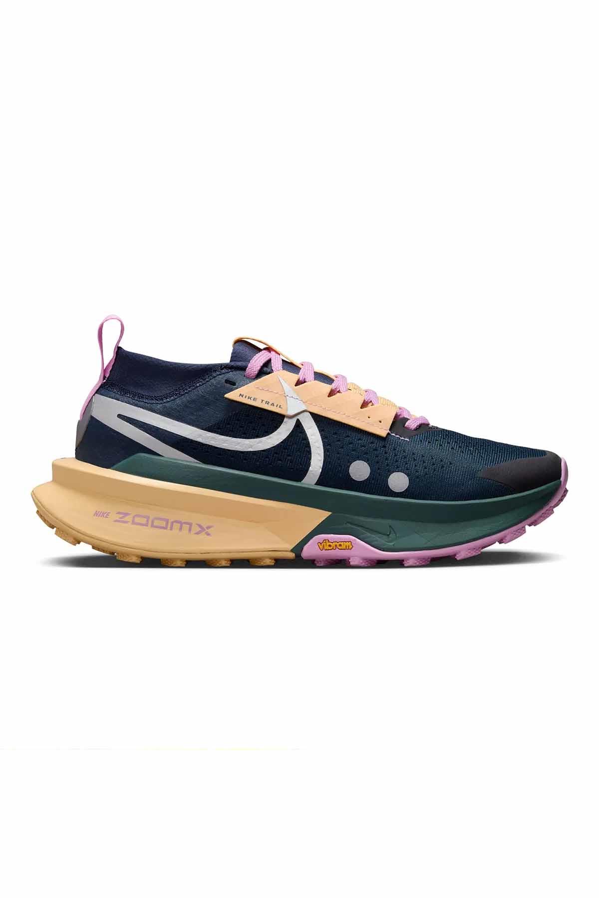 NIKESneakerNike W Zoomx Zegama Trail 2 Kadın Sneaker Ayakkabı FD5191-401-Lacivert
