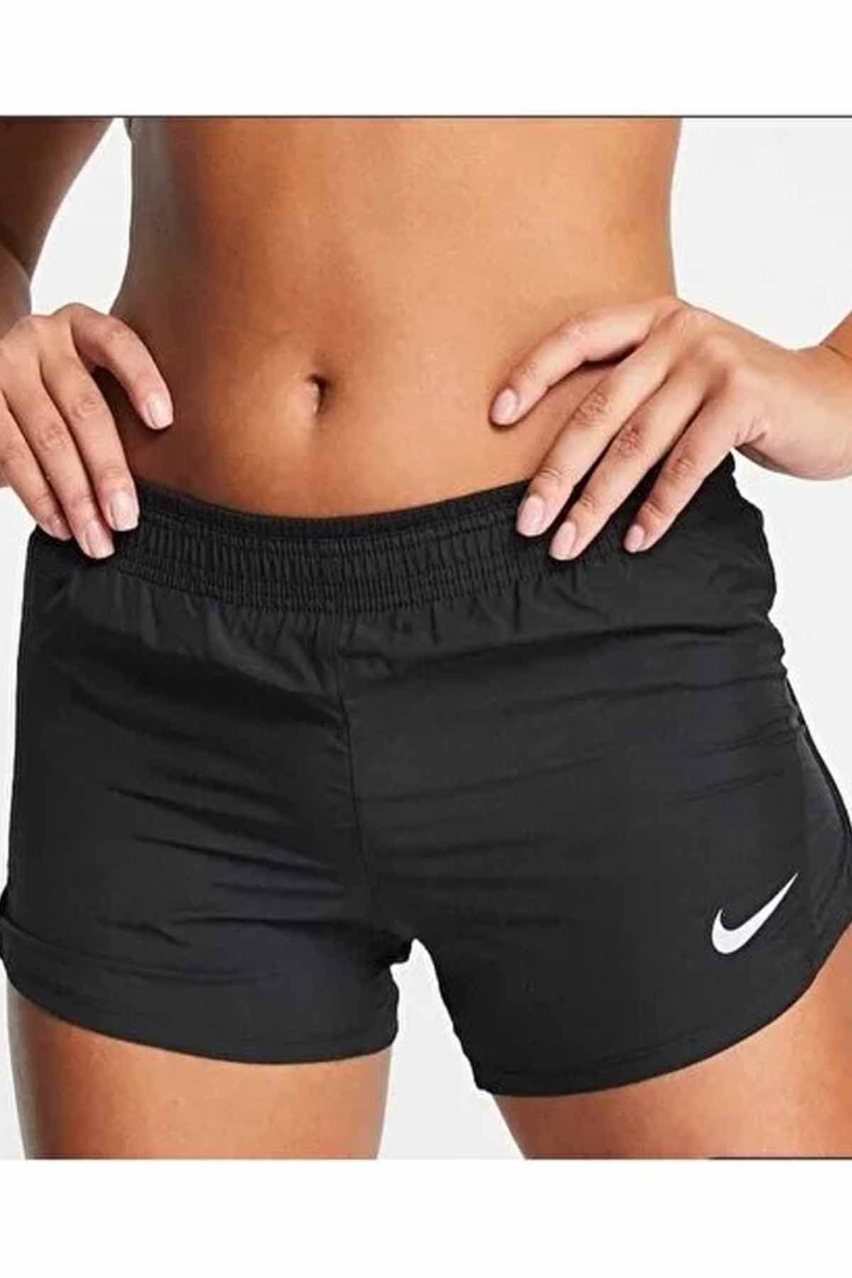 NIKEŞortNike Dri-Fit Tempo Luxe 3 Running Kadın Şort CZ9584-010Siyah