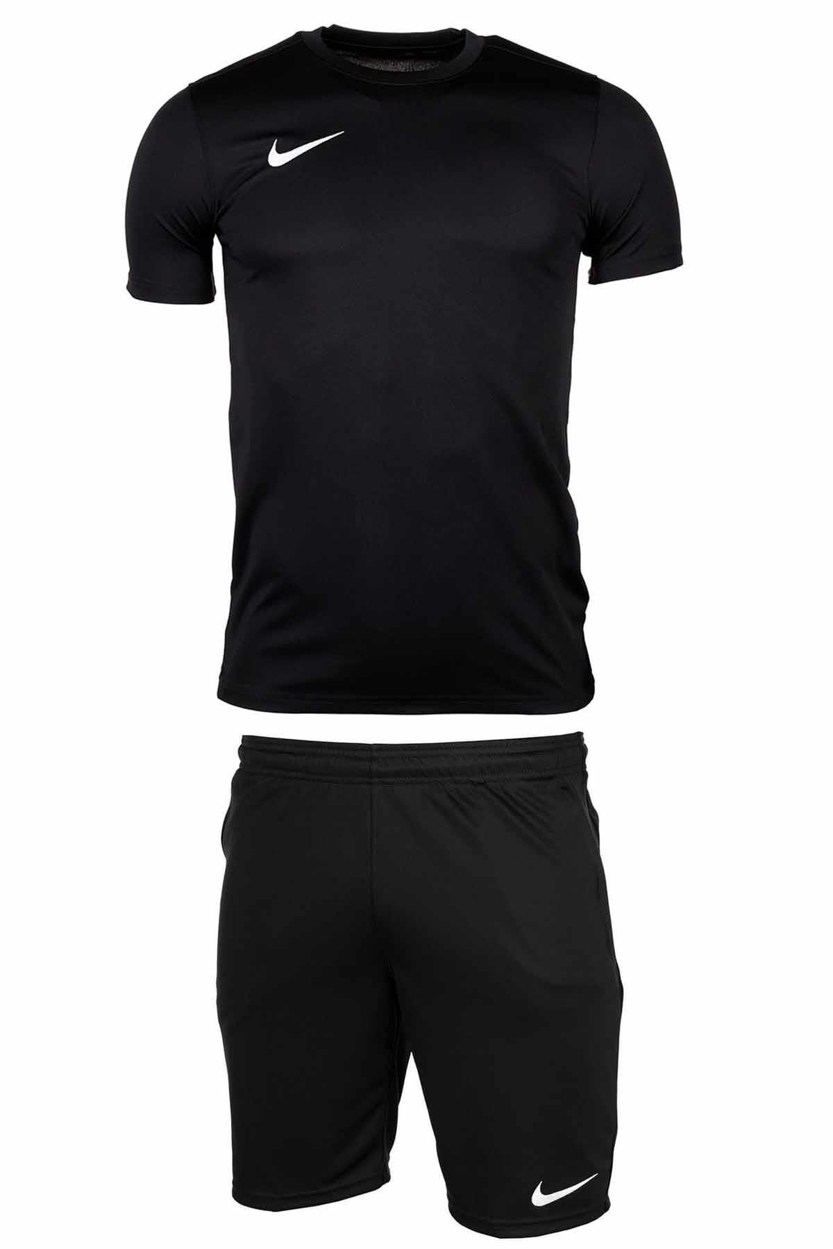 NIKEŞortNike Erkek Şort-Tişört Takım Erkek Şort NK5261-010-SIYAH