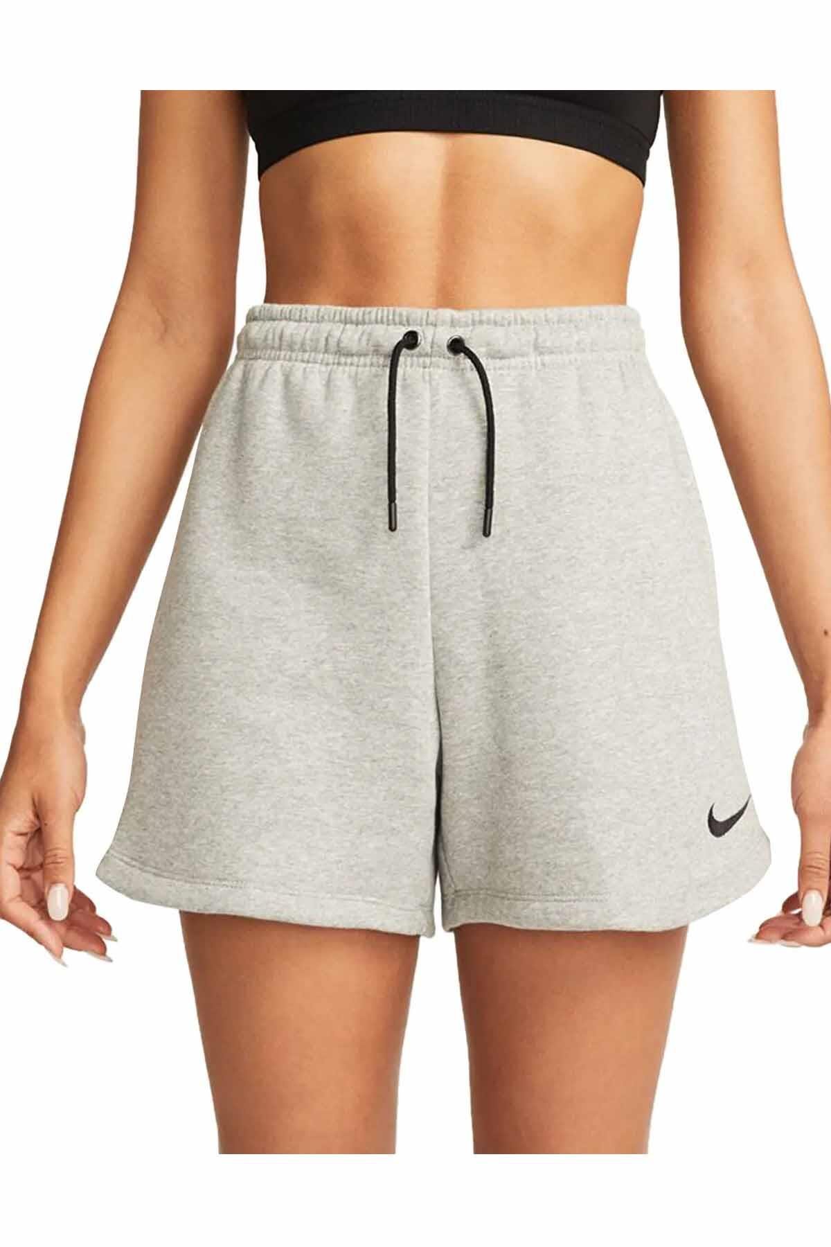 NIKEŞortNike Flc Park20 Kadın Şort CW6963-063-GRI