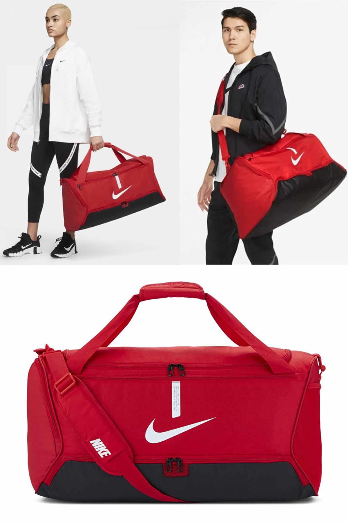 NIKESpor ve Seyehat ÇantasıNike Spor Çantası 60 LT 64 cm. (U) x 30 cm. (G) x 31 cm. (Y) Unisex Spor ve Seyehat Çantası NK8090RS-KIRMIZI