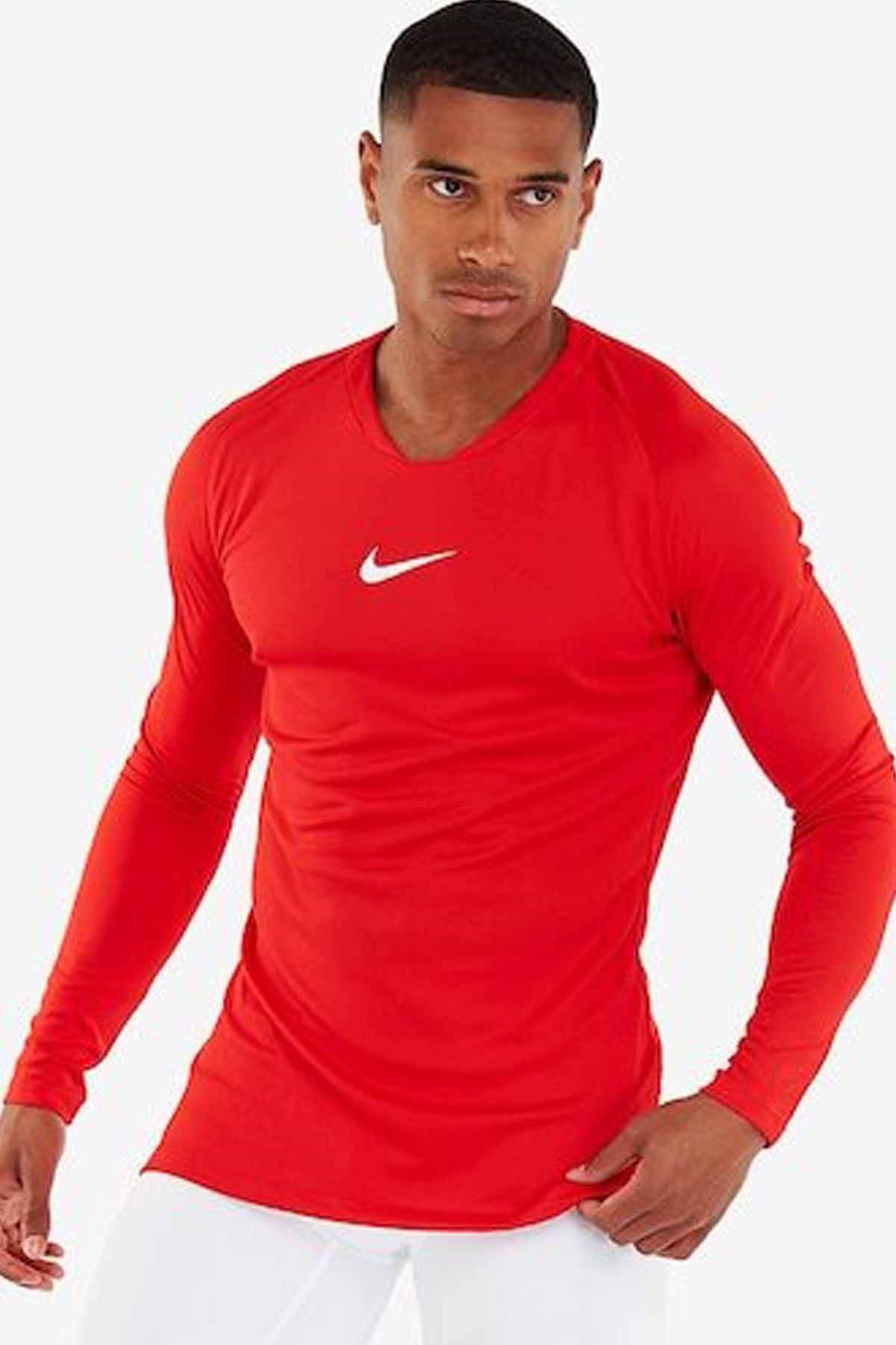 NIKESweatshirtNike M DRY PARK 1STLYR JSY LS Erkek Sweatshirt AV2609-657-KIRMIZI