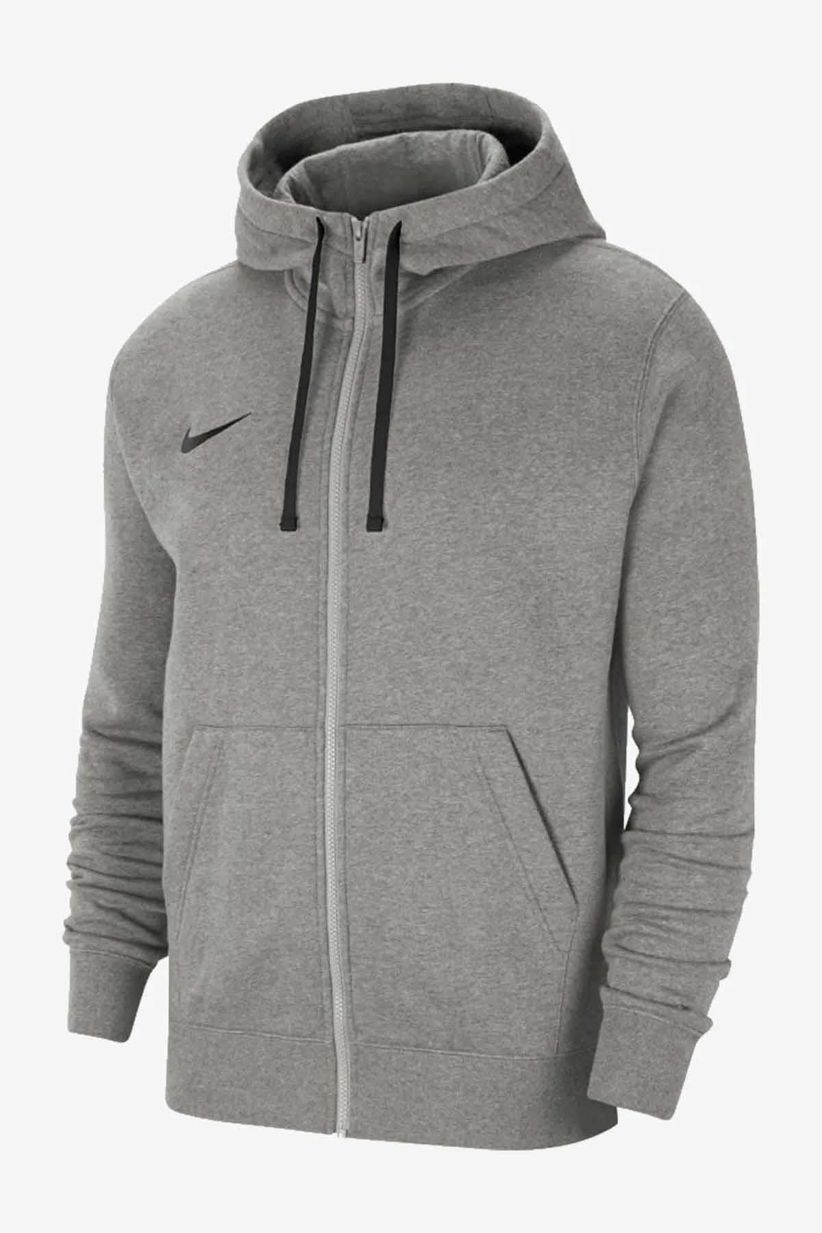 NIKESweatshirtNike M Flc Park20 Fz Hoodie Erkek Sweatshirt CW6887-063-Gri