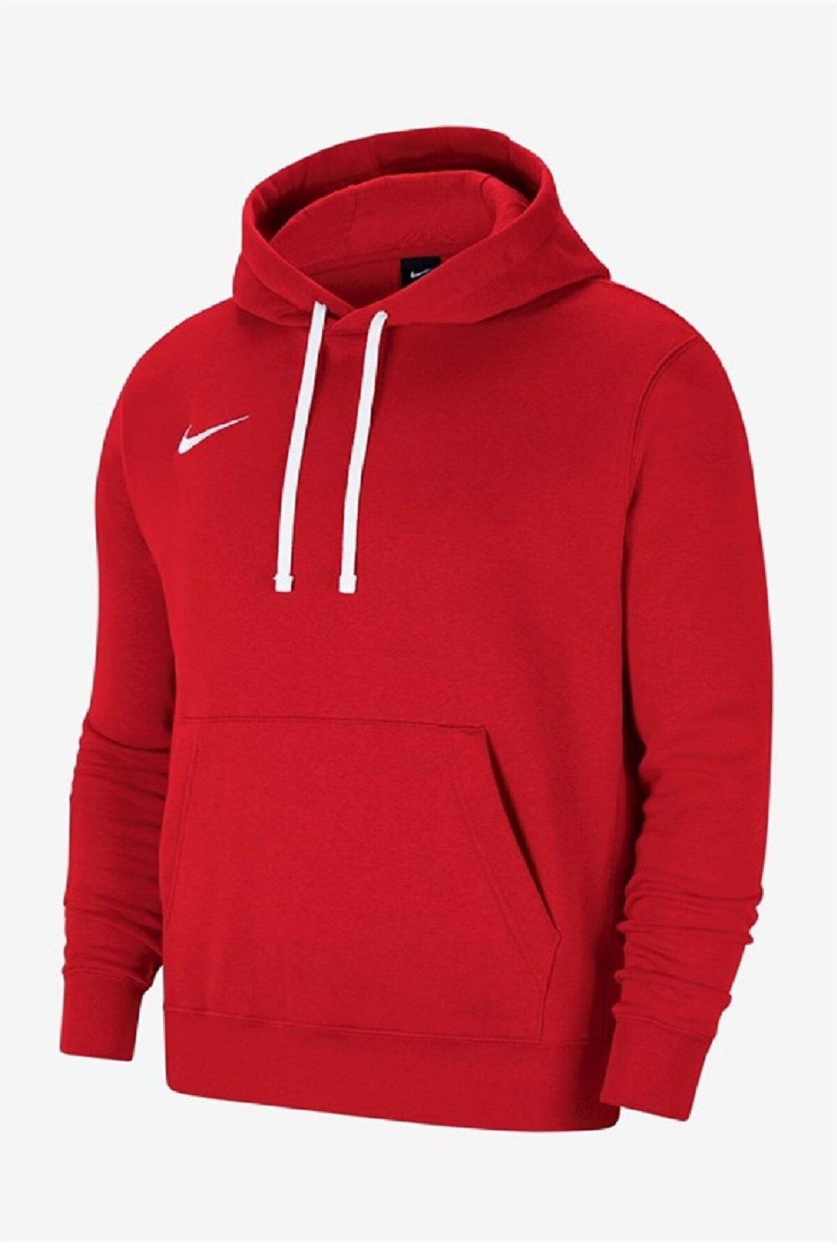 NIKESweatshirtNike M Flc Park20 Po Hoodie Erkek Sweatshirt CW6894-657-KIRMIZI