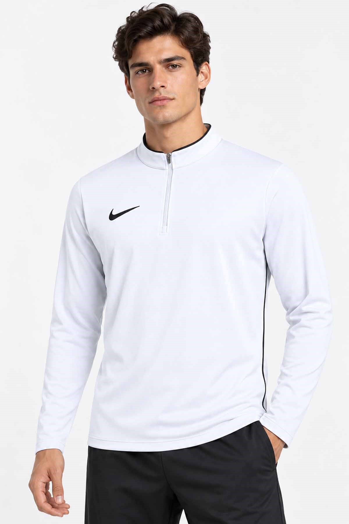 NIKESweatshirtNike M NK DF PARK26 DRILL TOP Erkek Sweatshirt IB7536-100BEYAZ