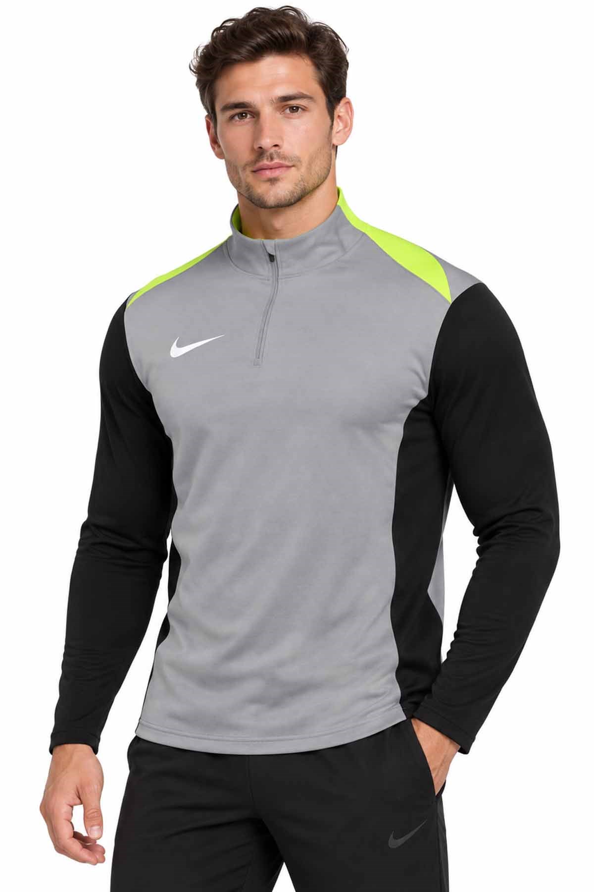 NIKESweatshirtNikeNK DF ACDPR24 DRIL TOP K Erkek Sweatshirt FD7667-013Gri