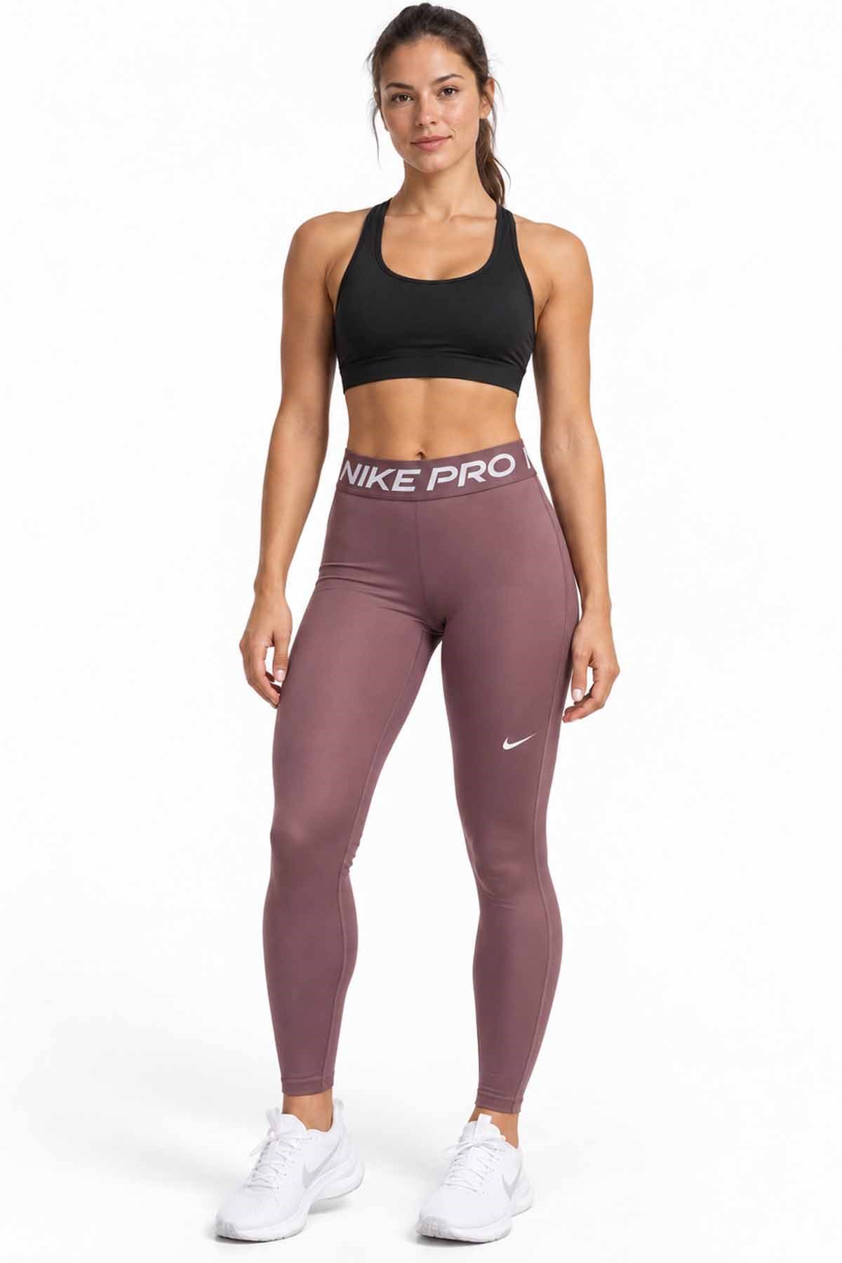 NIKETaytNike W NIKE PRO DF 365 MR TIGHT USM Kadın Tayt IQ0886-502Çok Renkli