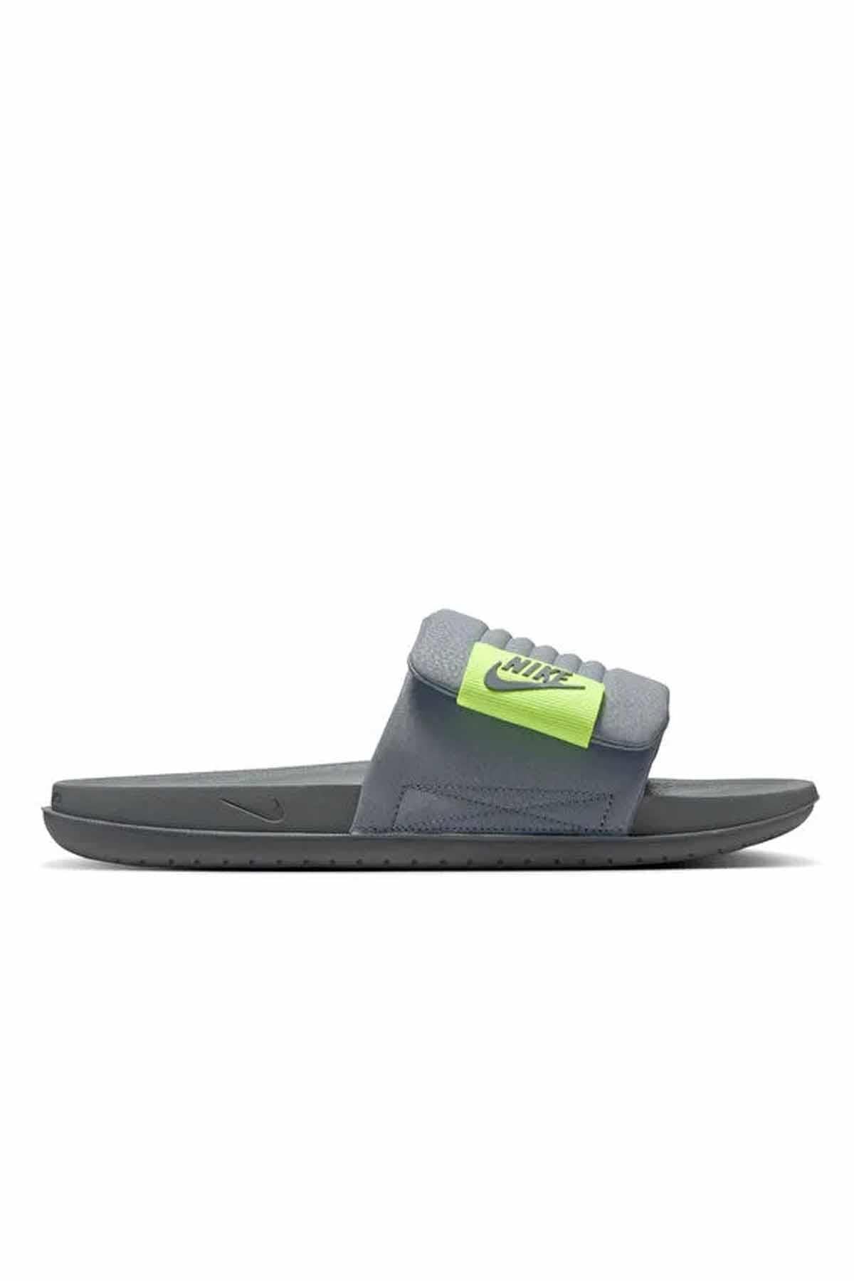NIKETerlikNike Offcourt Adjust Slide Erkek Terlik Ayakkabı DQ9624-006-Gri
