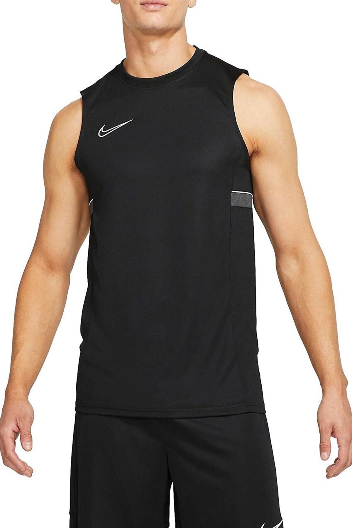 NIKETişört KolsuzNike Df Acd21 Erkek Tişört Kolsuz DB4358-014-SIYAH