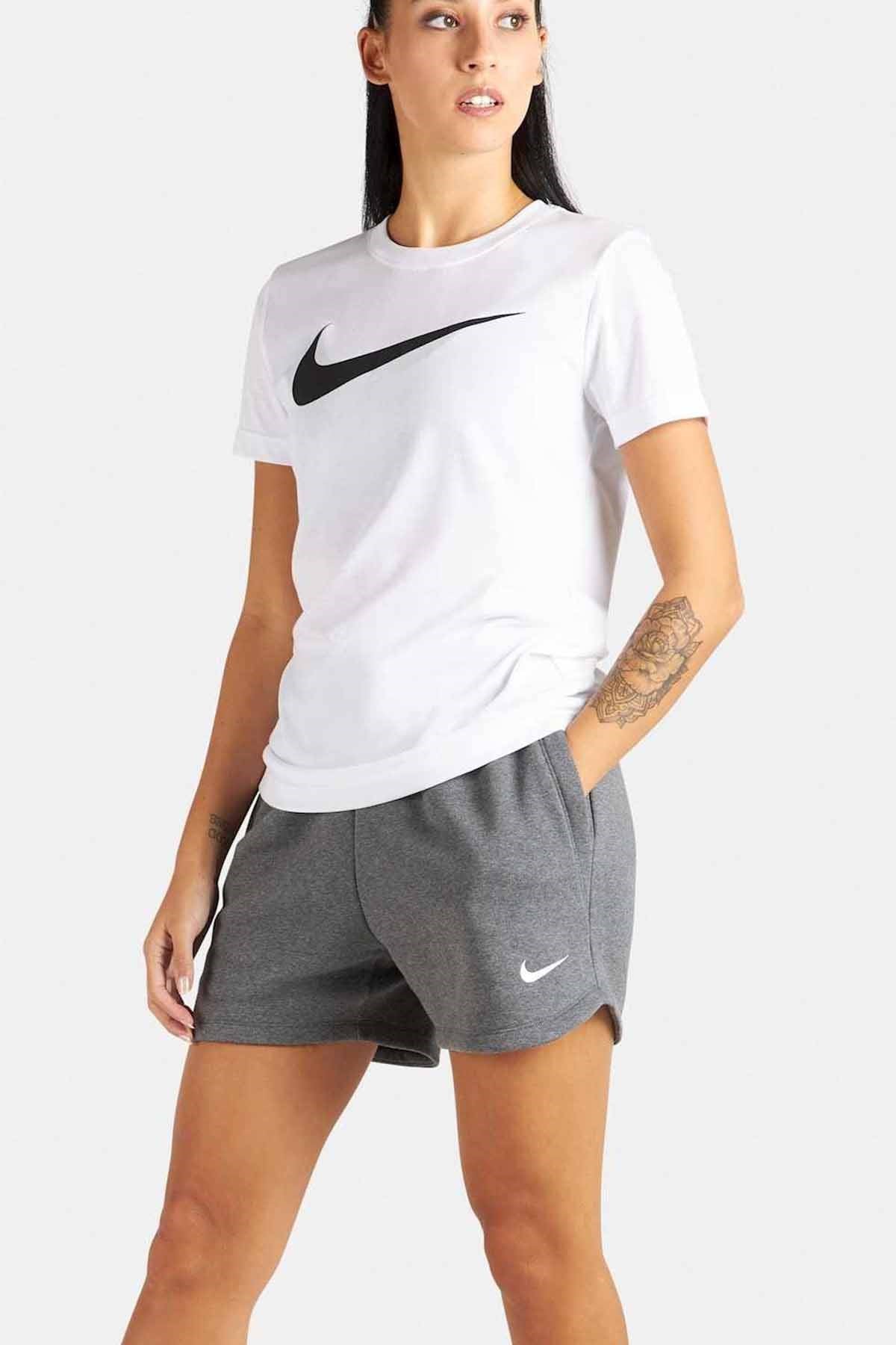 NIKETişörtNike Dri-Fit Park Futbol Kadın Tişört CW6967-100-BEYAZ
