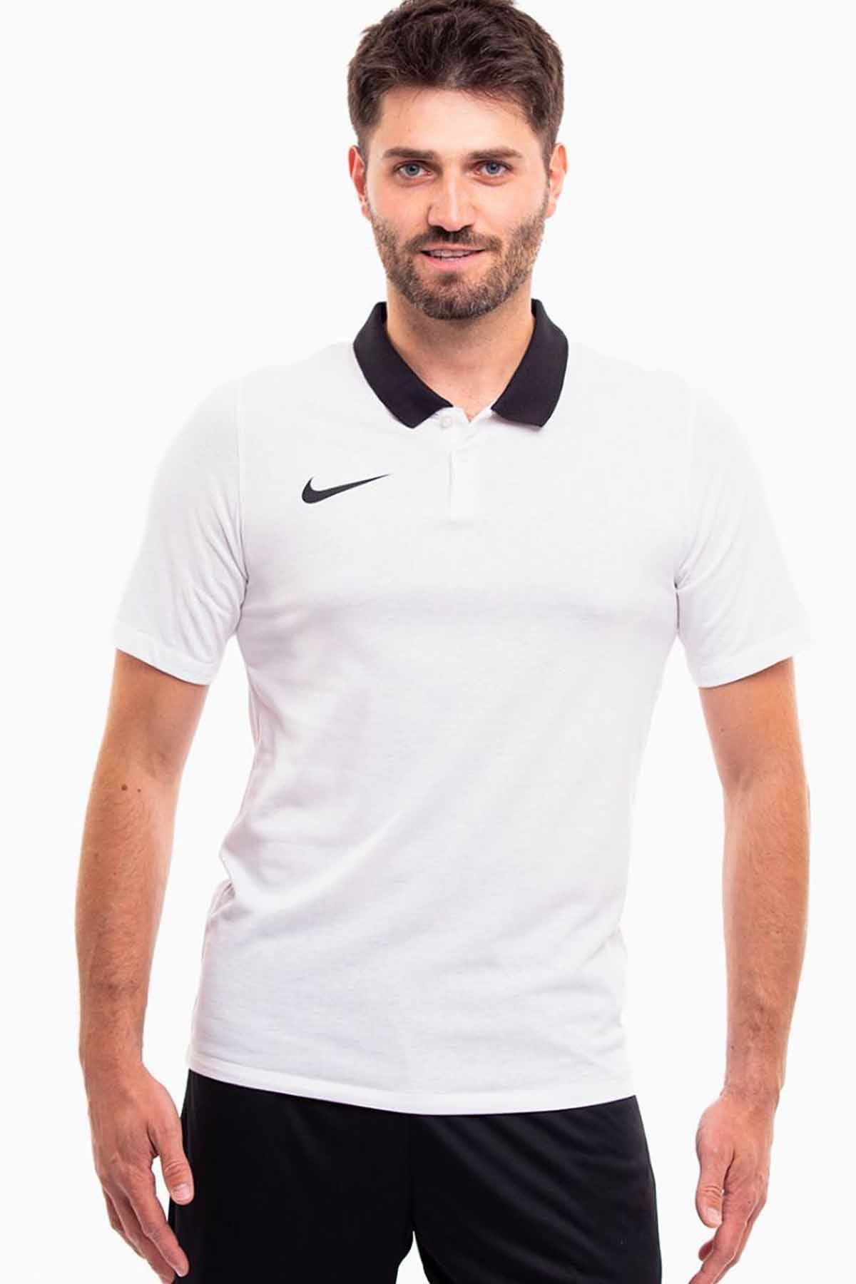 NIKETişörtNike Erkek Polo Yaka Tişört Erkek Tişört CW6933-100-BEYAZ