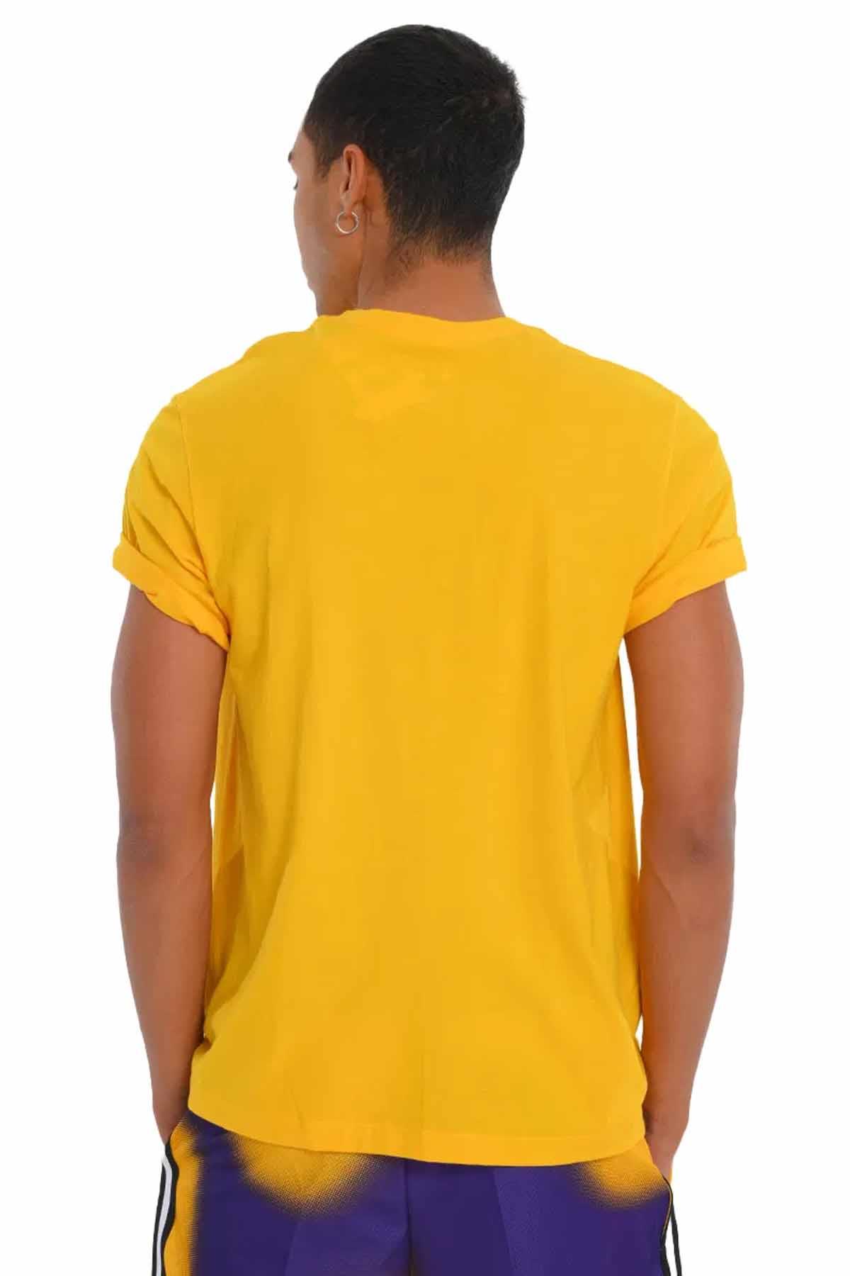 NIKETişörtNike Lal M Es Nba Jdn Ss Tee Erkek Tişört FB9827-728-Sarı