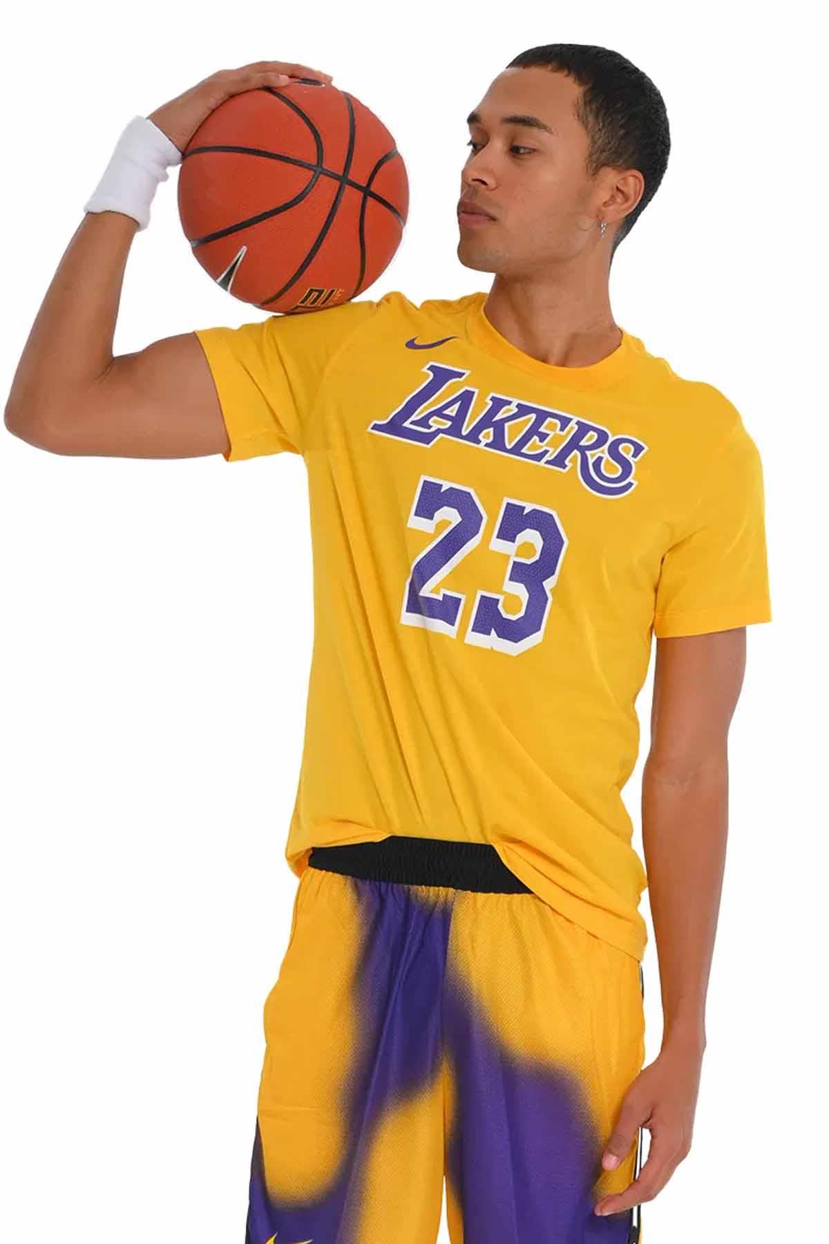 NIKETişörtNike Lal M Es Nn Ss Tee Erkek Tişört DR6380-734-Sarı