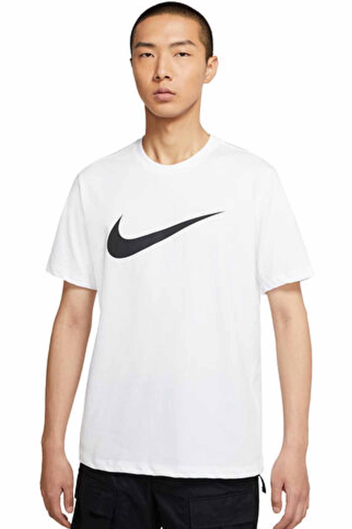 NIKETişörtNike M NSW TEE ICON SWOOSH Erkek Tişört DC5094-100BEYAZ