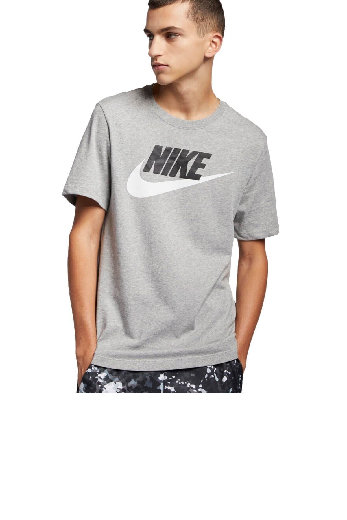 NIKETişörtNike Sportswear Icon Futura Erkek Tişört AR5004-063-G