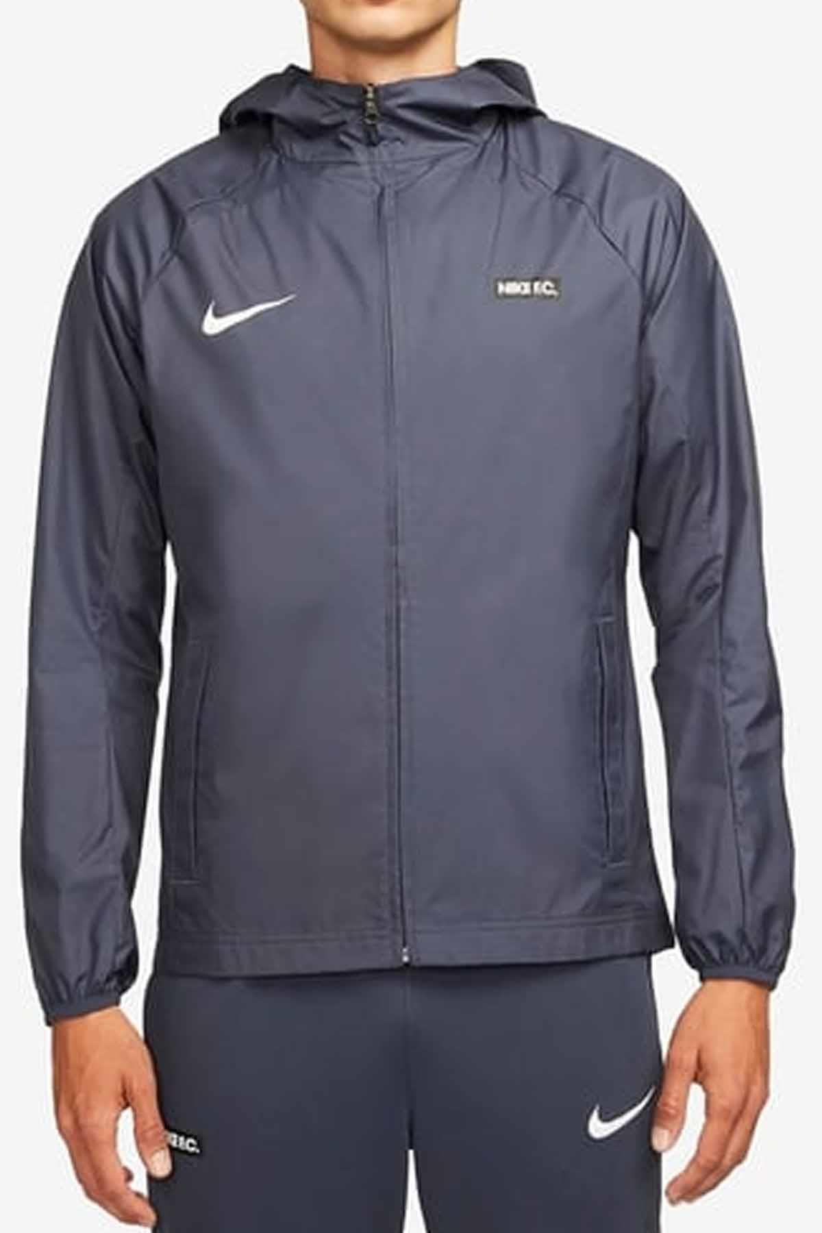 NIKEYağmurlukNike Erkek Yağmurluk Nk F.C. Dri-Fit Erkek Yağmurluk DH9642-437-Çok Renkli