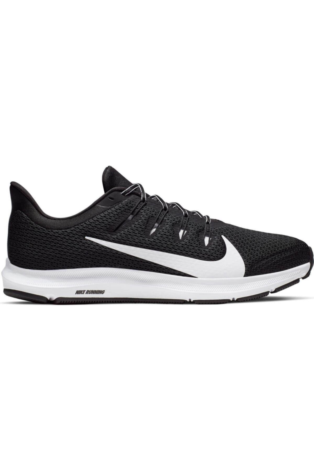 NIKEYürüyüş KoşuNıke Quest 2 Erkek Yürüyüş Koşu Ayakkabı CI3787-002-SIYAH