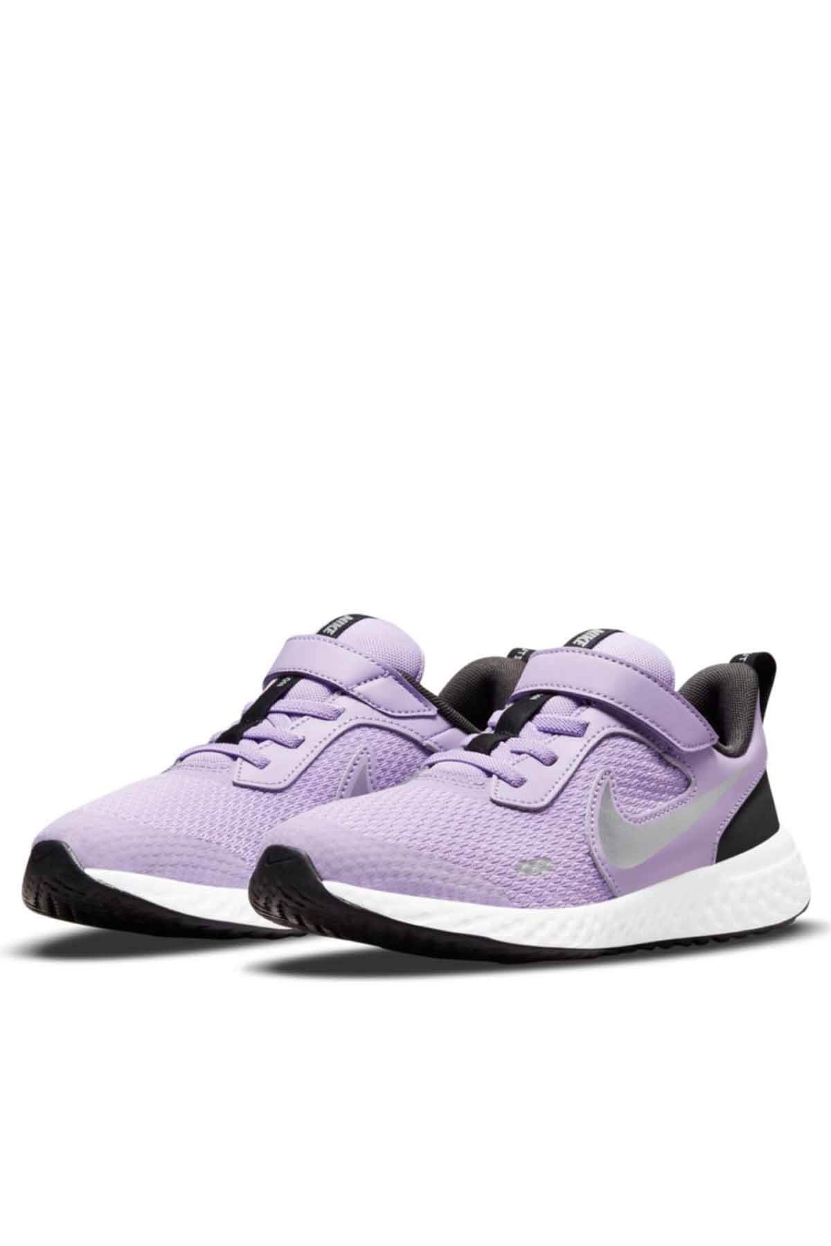 NIKEYürüyüş KoşuNike Revolution 5 (Psv) Çocuk Yürüyüş Koşu Ayakkabı BQ5672-509-Mor