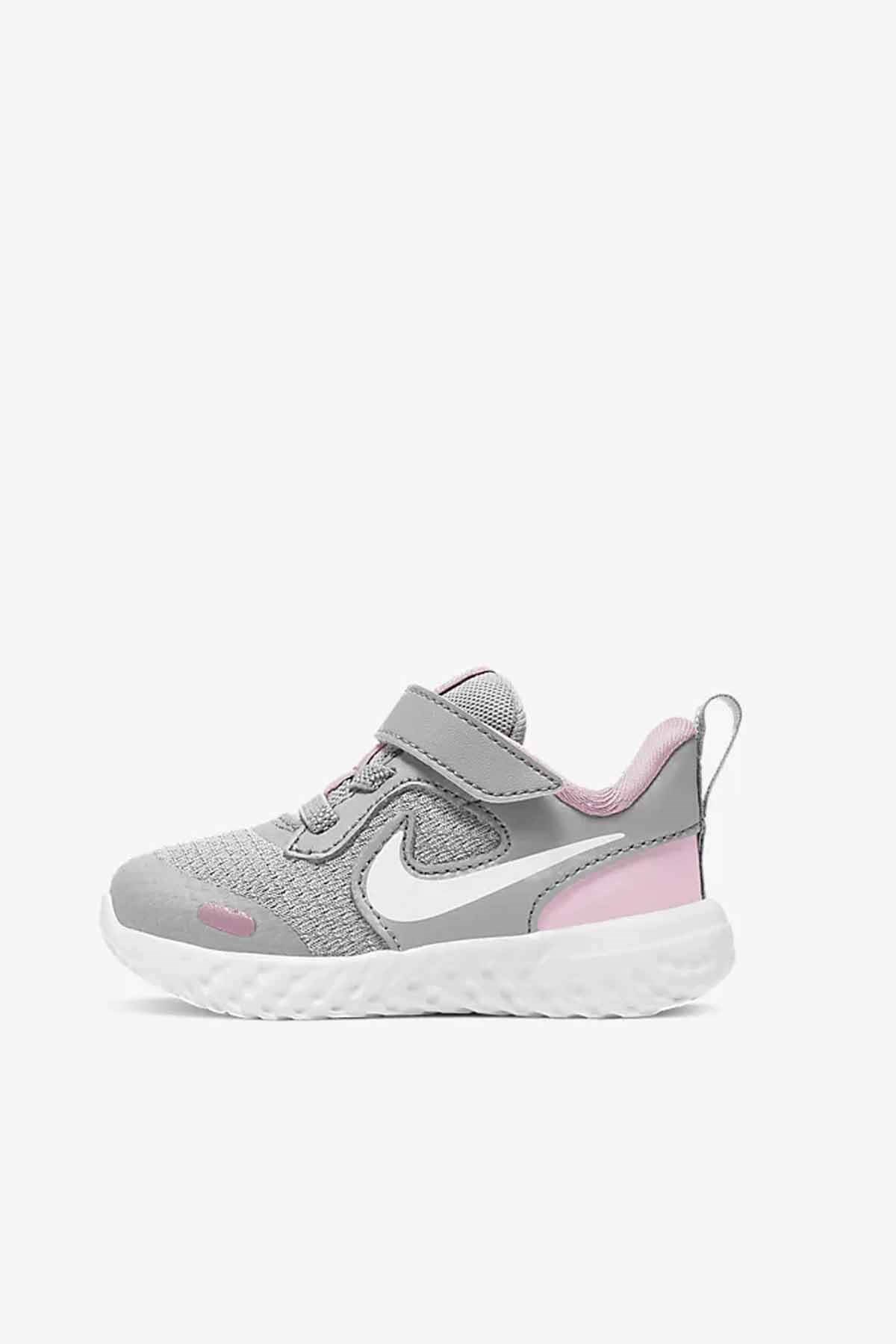 NIKEYürüyüş KoşuNike Revolution 5 (Tdv) Çocuk Yürüyüş Koşu Ayakkabı BQ5673-021-GriPmb