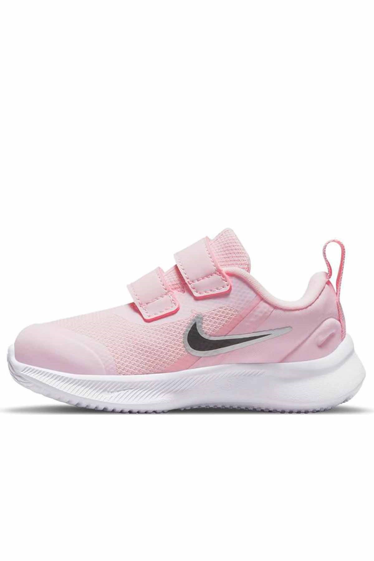 NIKEYürüyüş KoşuNike Star Runner 3 (Tdv) Çocuk Yürüyüş Koşu Ayakkabı DA2778-601-Pembe