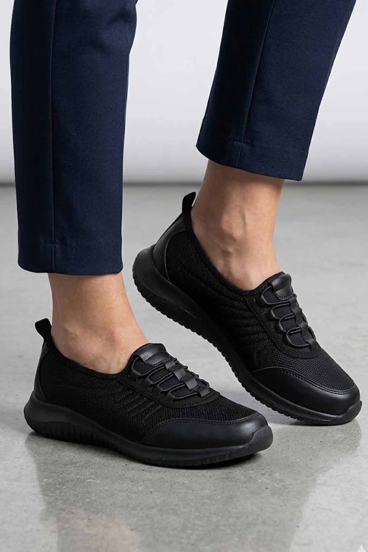 POLARİSSneakerPolaris  Kadın Bebet Kadın Sneaker 105697SIYAH