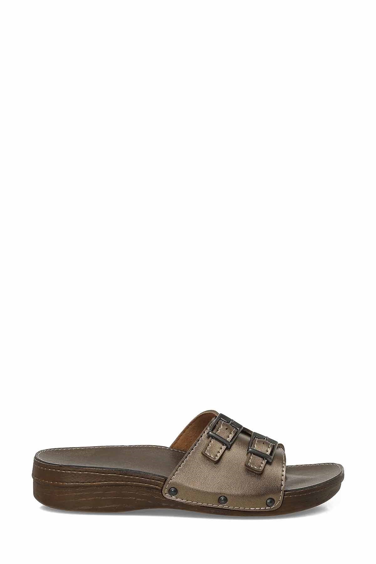 POLARİSTerlikPolaris 6M 409008.Z6FX BRONZ Kadın Terlik Ayakkabı 102252395BRONZ