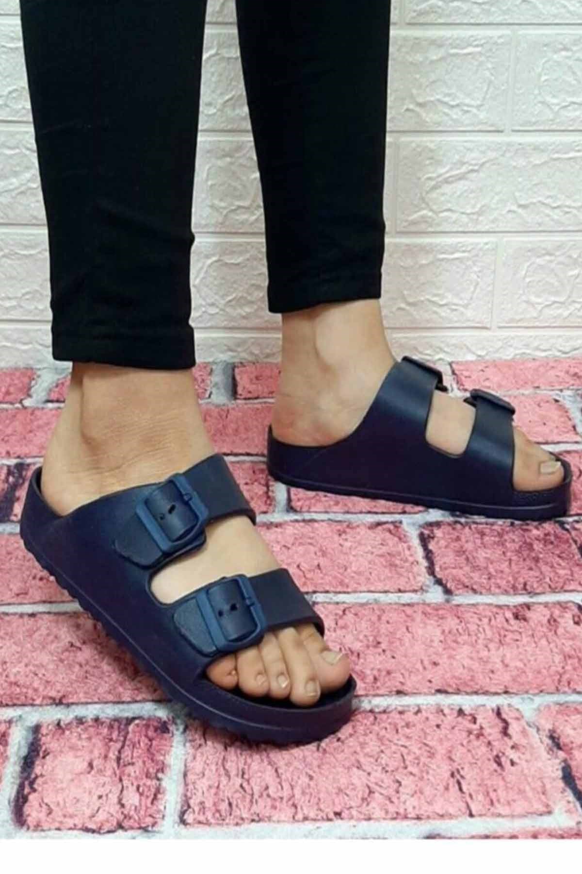POLARİSTerlikPolaris Bahçe Havuz Plaj Erkek Terliği Erkek Terlik Ayakkabı 400459.M2FXLACIVERT