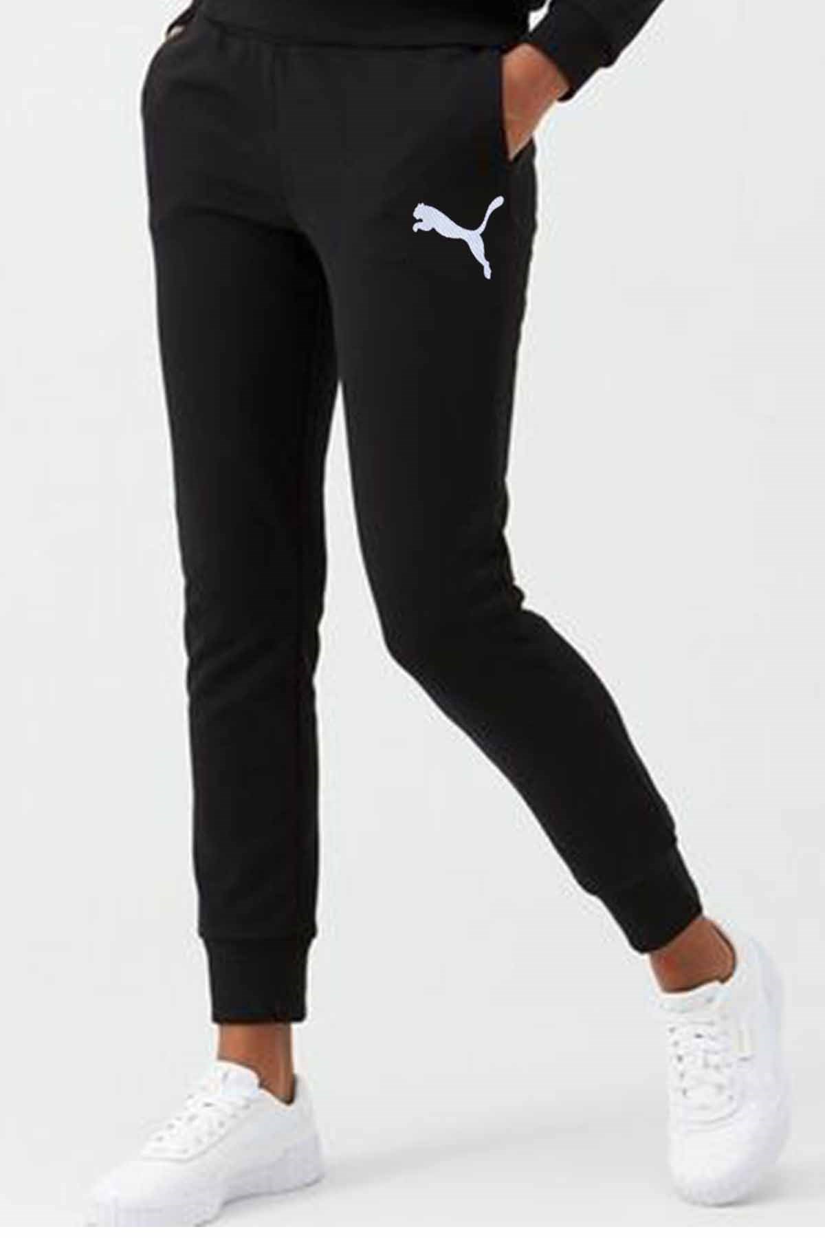 PUMAEşofman AltPuma Blank Base Women's Pants TR Eşofman Alt 671554 01 Siyah