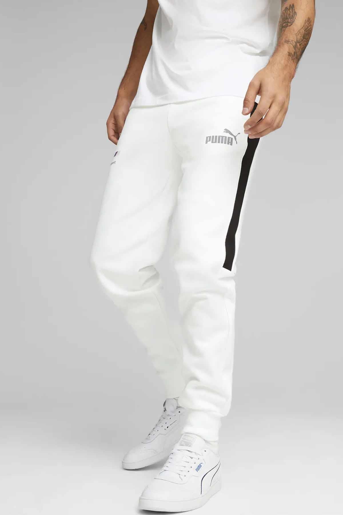 PUMAEşofman AltPuma Bmw MT7 Track Pants Erkek Eşofman Alt 538118-02 BEYAZ
